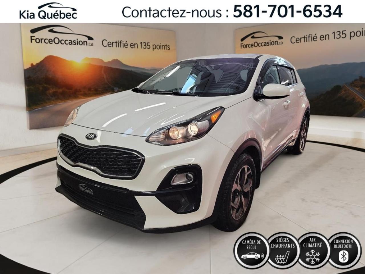 Used 2020 Kia Sportage LX *ÉCRAN TACTILE *CARPLAY *SIÈGES CHAUFFANTS *A/C for sale in Québec, QC