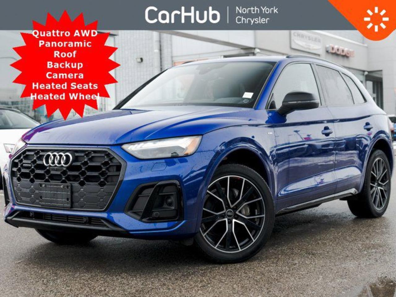 Used 2022 Audi Q5 Technik Quattro Panoroof Backup Cam Heated Seats Heated Wheel for sale in Thornhill, ON