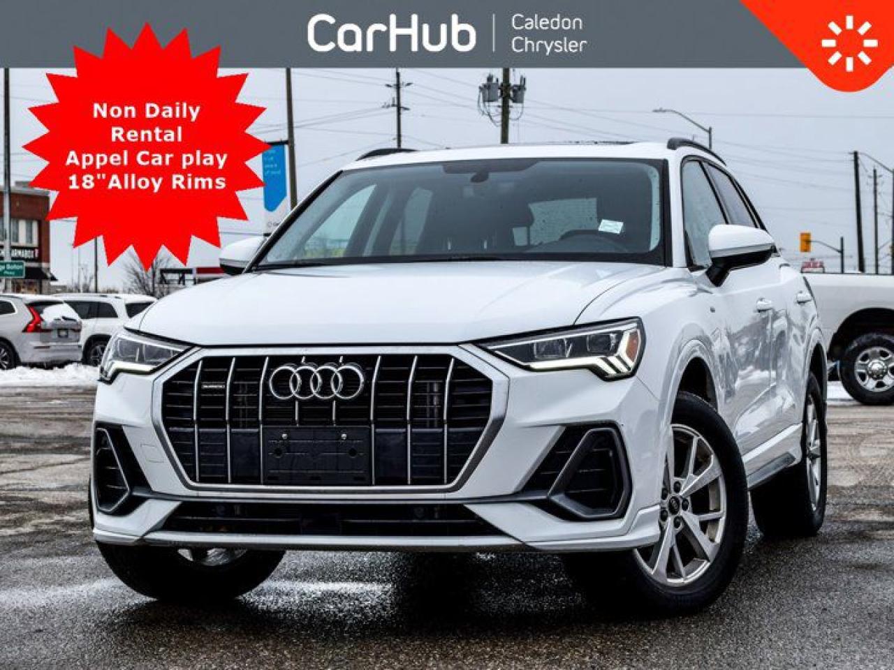 Used 2024 Audi Q3 Komfort Quattro Pano Sunroof Leather Heated Front Seats for sale in Bolton, ON