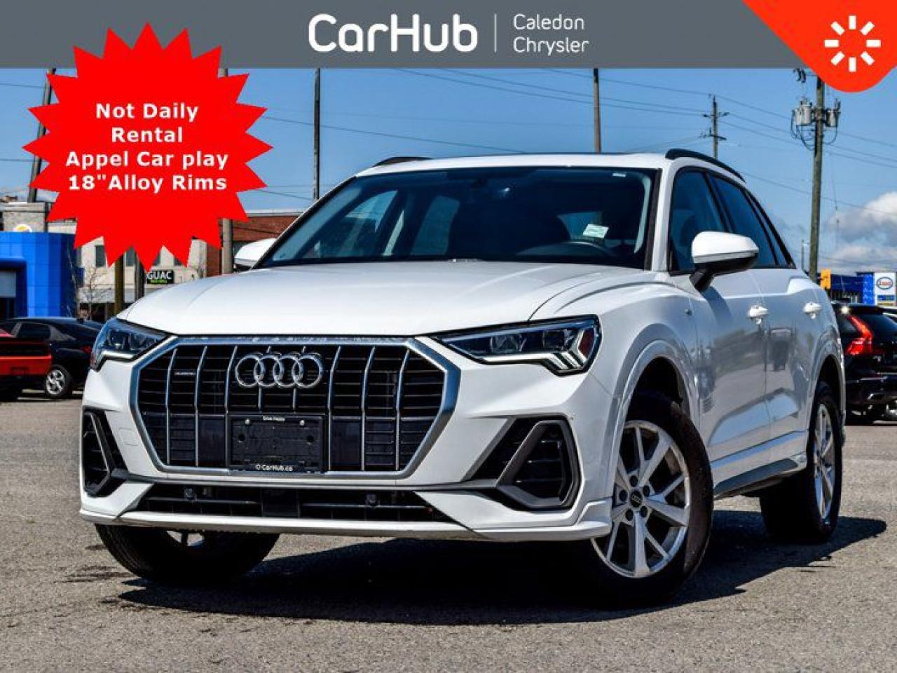 Used 2024 Audi Q3 Komfort Quattro Pano Sunroof Leather Heated Front Seats for sale in Bolton, ON