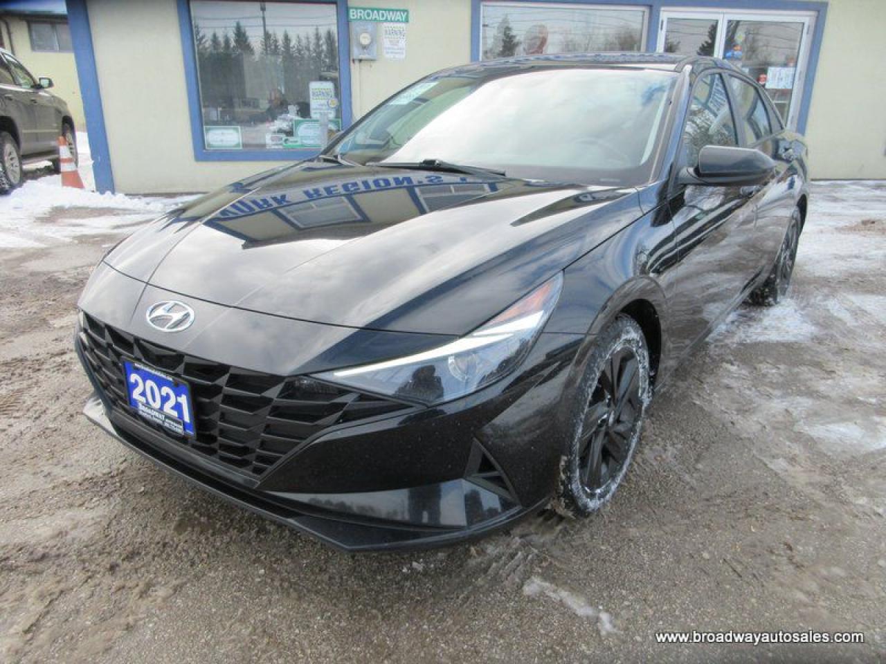 Used 2021 Hyundai Elantra POWER EQUIPPED SEL-VERSION 5 PASSENGER 2.0L - DOHC.. DRIVE-MODE-SELECT.. HEATED SEATS & WHEEL.. BACK-UP CAMERA.. BLUETOOTH SYSTEM.. for sale in Bradford, ON