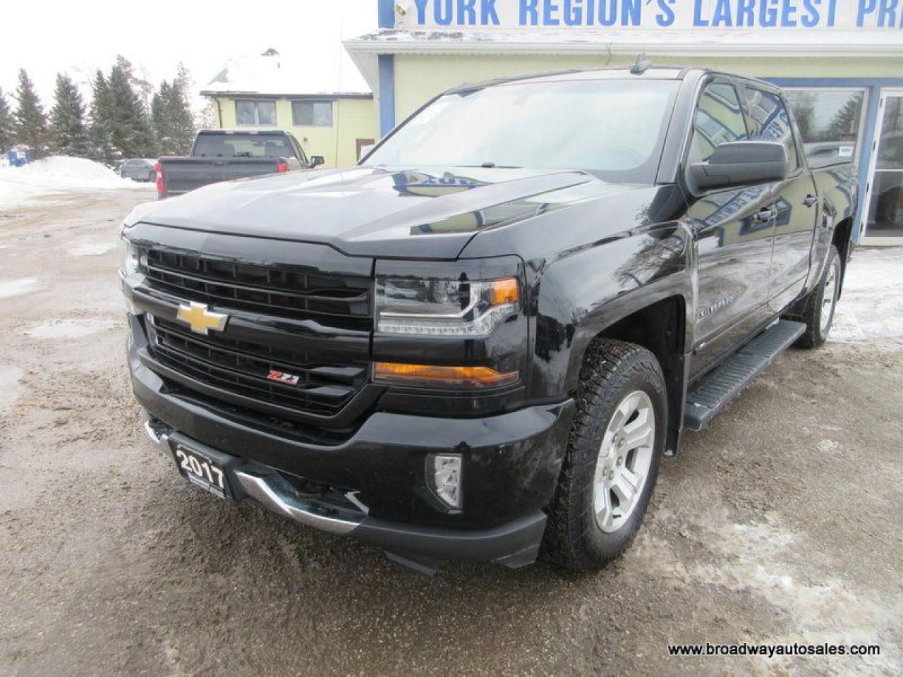 Used 2017 Chevrolet Silverado 1500 GREAT VALUE LT-Z71-MODEL 6 PASSENGER 5.3L - V8.. 4X4.. CREW-CAB.. SHORTY.. HEATED SEATS.. TRAILER BRAKE.. BACK-UP CAMERA.. BLUETOOTH.. for sale in Bradford, ON