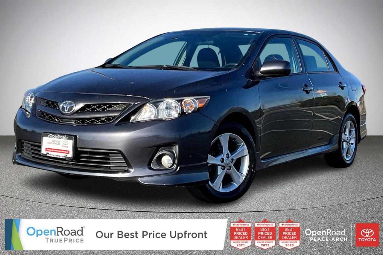 Used 2012 Toyota Corolla 4-door Sedan S 4A for sale in Surrey, BC