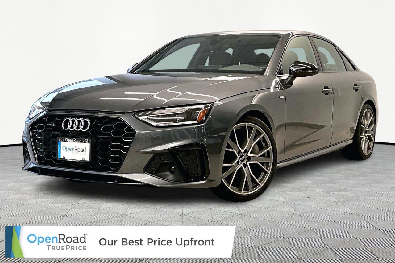 Used 2021 Audi A4 45 2.0T Progressiv quattro 7sp S tronic for sale in Burnaby, BC