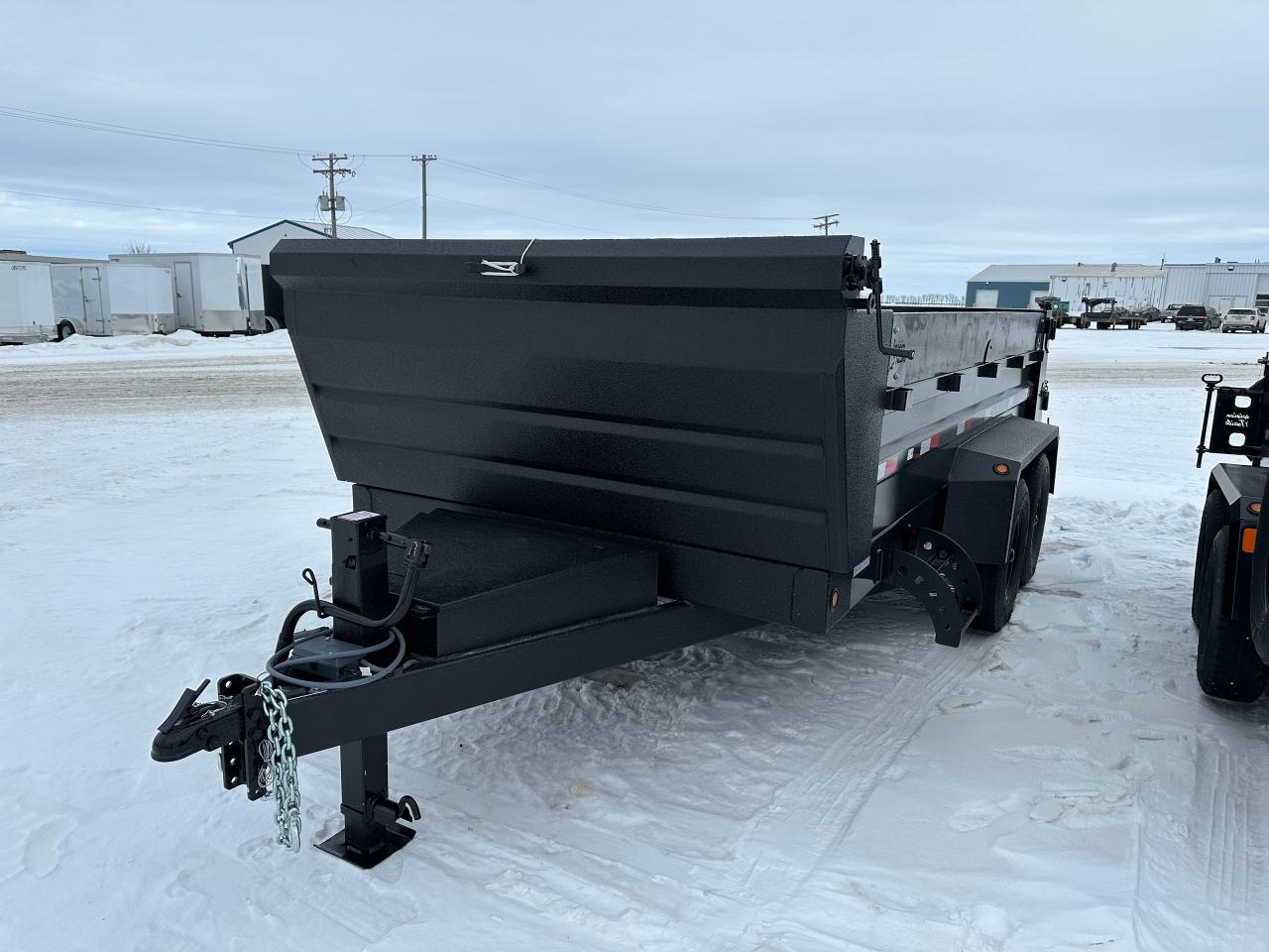 2025 Precision Dump Box Trailer 7 x 14 Precision Dump Trailer Photo2