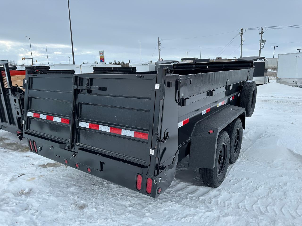 2025 Precision Dump Box Trailer 7 x 14 Precision Dump Trailer Photo4