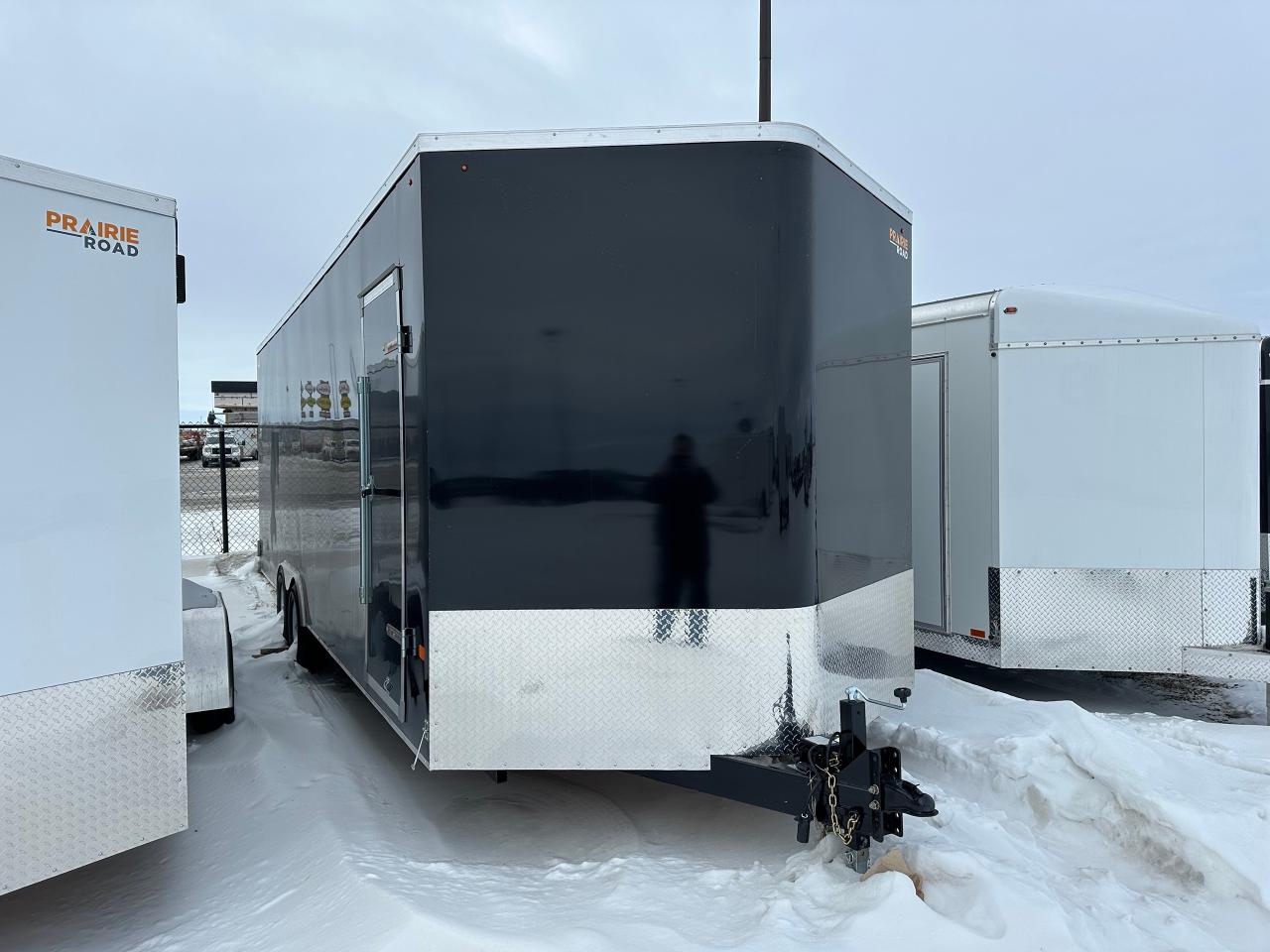 2025 Prairie Road Trailer 8.5 x 24' Prairie Road Ramp Door Photo1