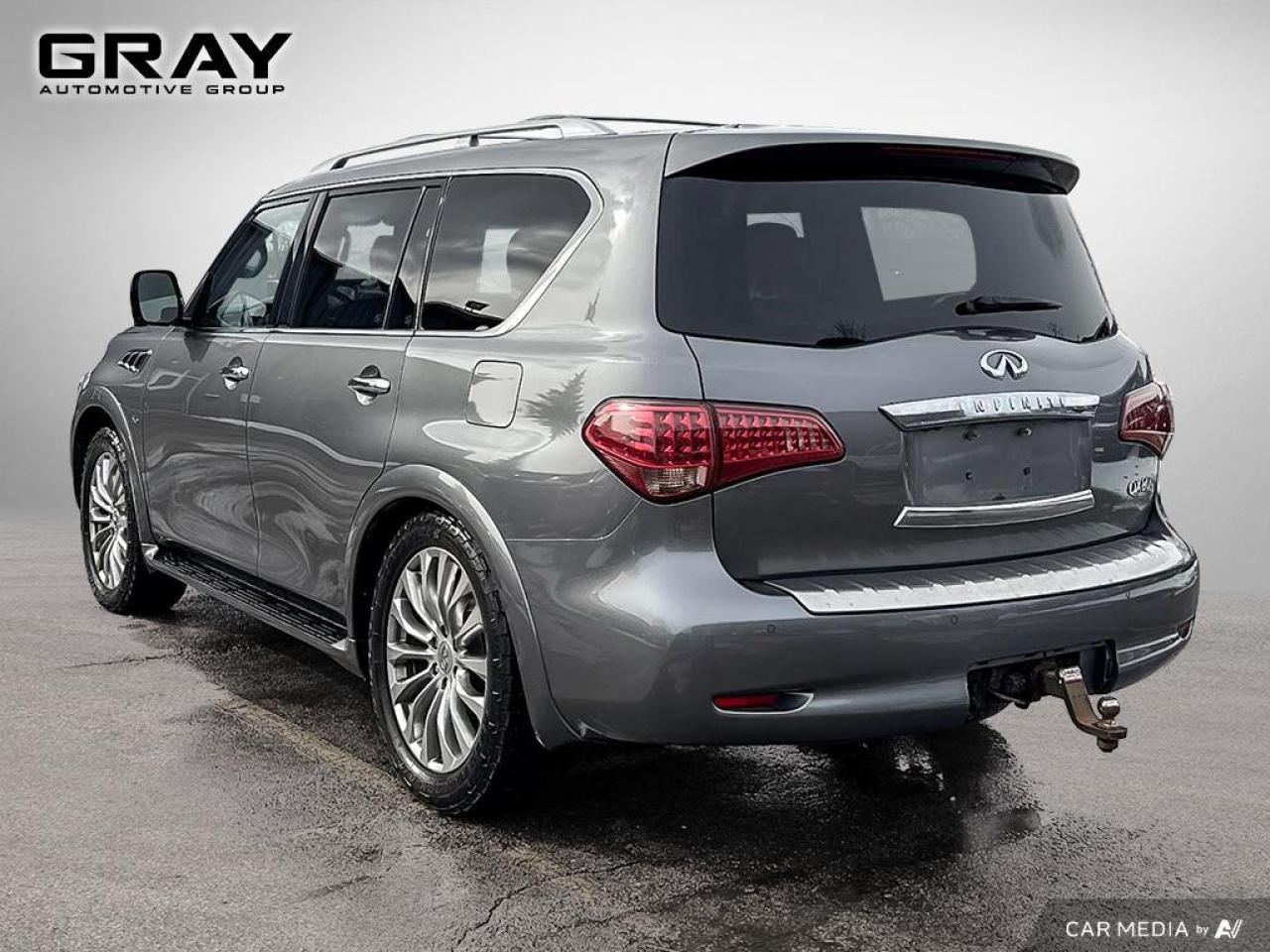 2015 Infiniti QX80 LEATHER/SUNROOF/2 YR UNLIMITED KM WARRANTY Photo2