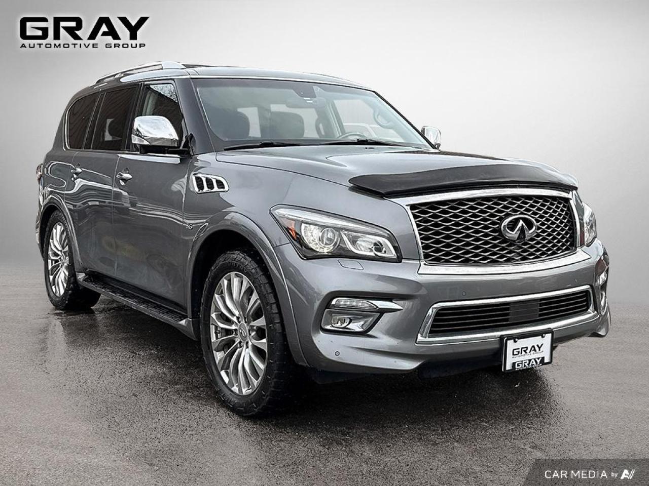 2015 Infiniti QX80 LEATHER/SUNROOF/2 YR UNLIMITED KM WARRANTY - Photo #7