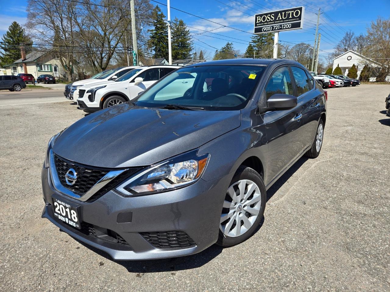 <p><span style=font-family: Segoe UI, sans-serif; font-size: 18px;>EXCELLENT CONDITION GRAY ON BLACK NISSAN SEDAN W/ GREAT MILEAGE, EQUIPPED W/ THE SUPER FUEL EFFICIENT 4 CYLINDER 1.8L DOHC ENGINE, LOADED W/ HEATED SEATS, REAR-VIEW CAMERA, POWER LOCKS/WINDOWS AND MIRRORS, COLLISION WARNING SYSTEM, PUSH BUTTON START, AIR CONDITIONING, KEYLESS/PROXIMITY ENTRY, BLUETOOTH CONNECTION, CRUISE CONTROL, AM/FM/CD/AUX RADIO, WARRANTY AND MORE! This vehicle comes certified with all-in pricing excluding HST tax and licensing. Also included is a complimentary 36 days complete coverage safety and powertrain warranty, and one year limited powertrain warranty. Please visit our website at www.bossauto.ca today!</span></p>