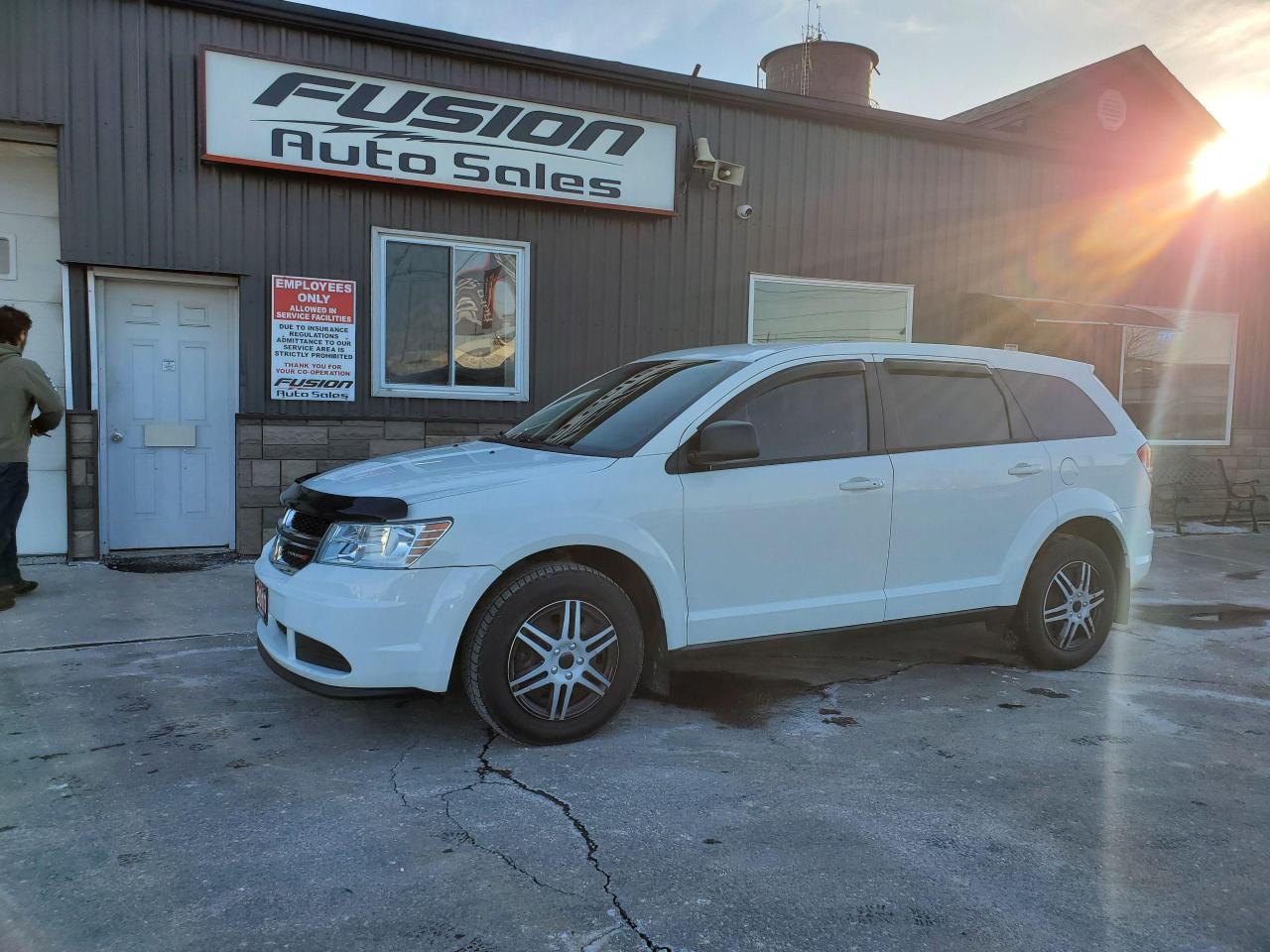 Used 2017 Dodge Journey Canada Value Pkg-7 Pass Third Row Seating-Low Km. for sale in Tilbury, ON