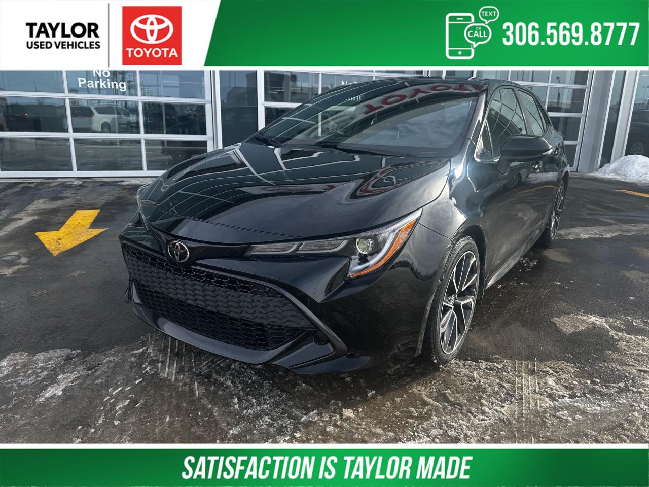 Used 2020 Toyota Corolla Hatchback 6-SPEED MANUAL - SE UPGRADE PACAKGE - WIRELESS CHARGER - BLINDSPOT MONITORING for sale in Regina, SK