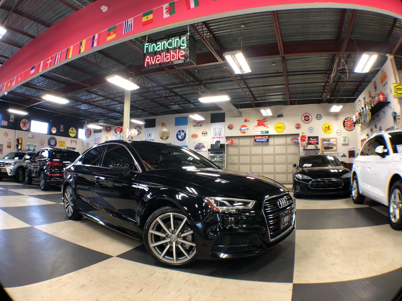 Used 2018 Audi A3 TECHNIK S-LINE AWD LEATHER PAN/ROOF NAVI B/SPOT for sale in North York, ON