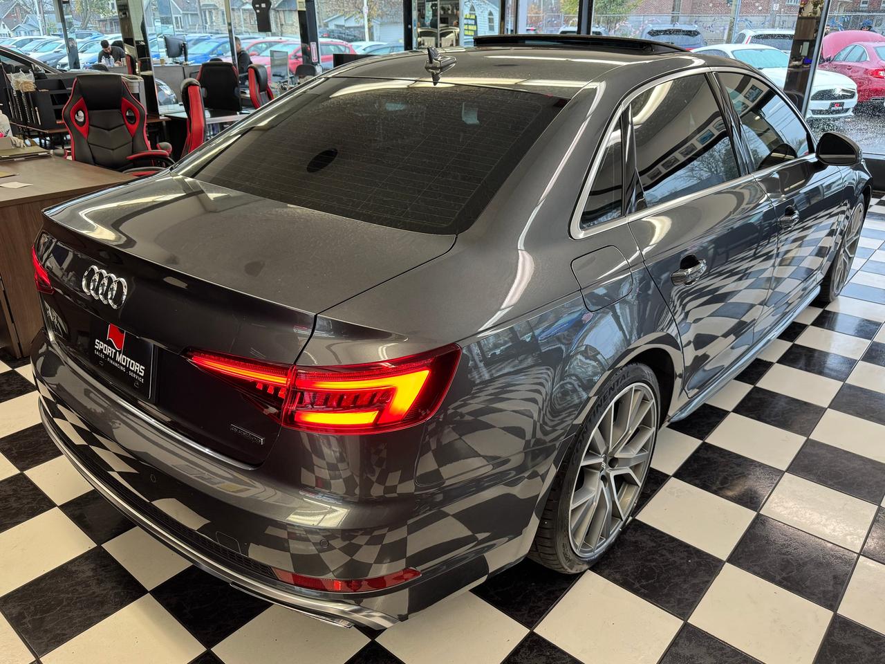 2019 Audi A4 PROGRESIV Quattro S Line+BSM+NewTires+CLEAN CARFAX Photo