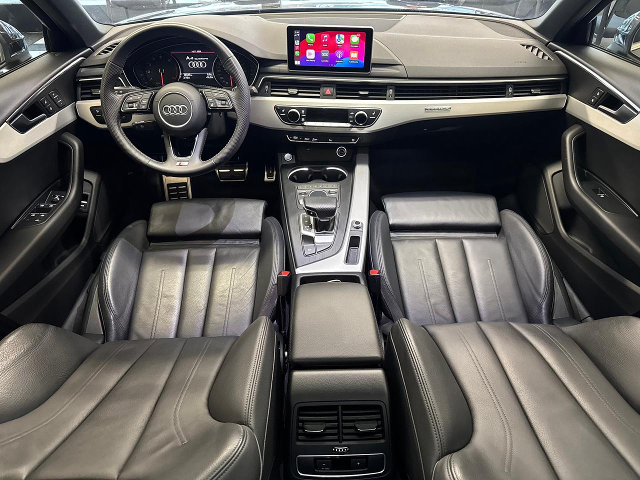 2019 Audi A4 PROGRESIV Quattro S Line+BSM+NewTires+CLEAN CARFAX Photo