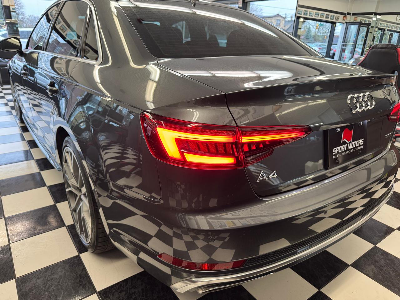 2019 Audi A4 PROGRESIV Quattro S Line+BSM+NewTires+CLEAN CARFAX Photo