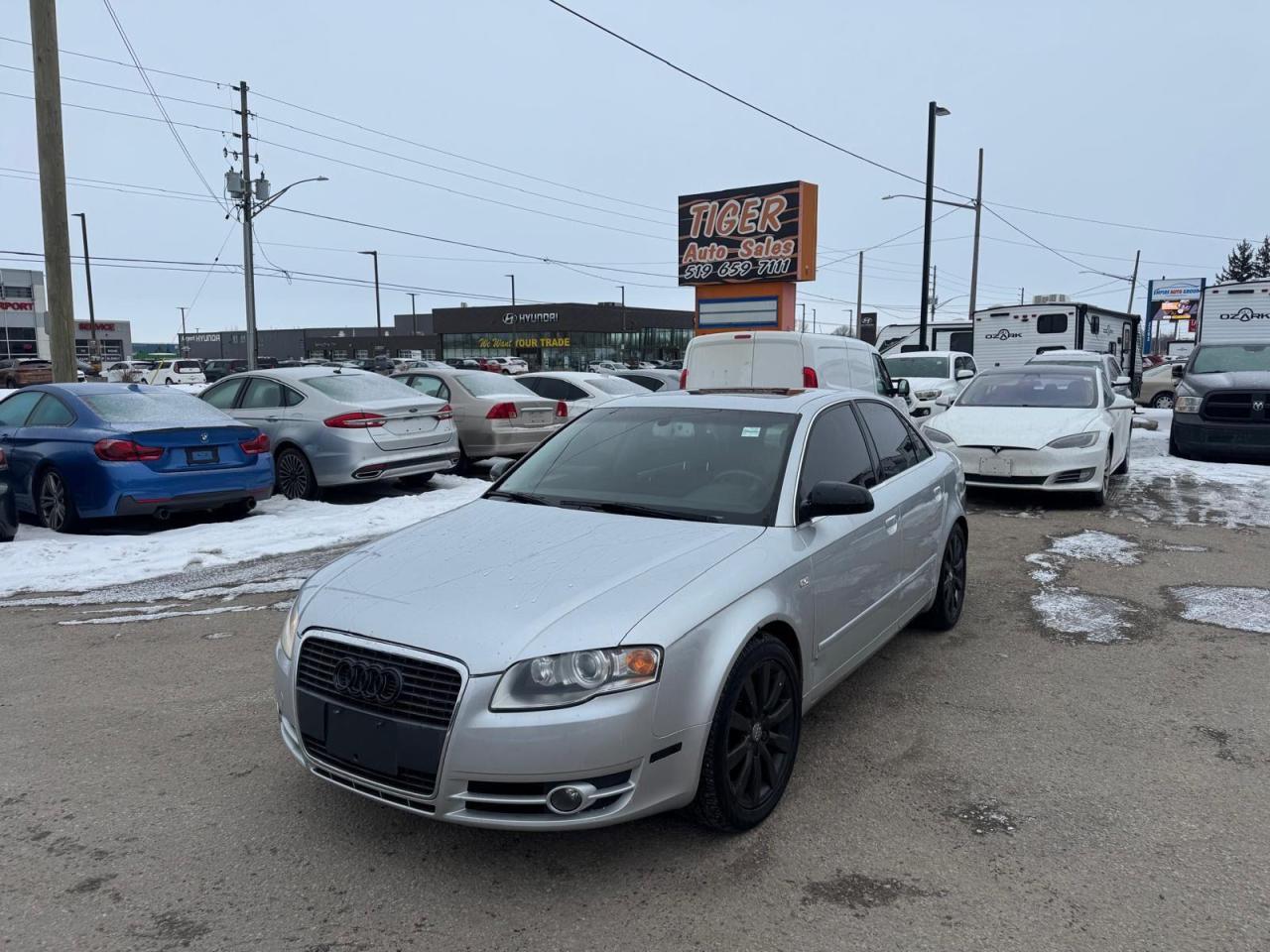 Used 2006 Audi A4 2.0T, RUNS AND DRIVES, ENGINE PROBLEM, AS IS for sale in London, ON