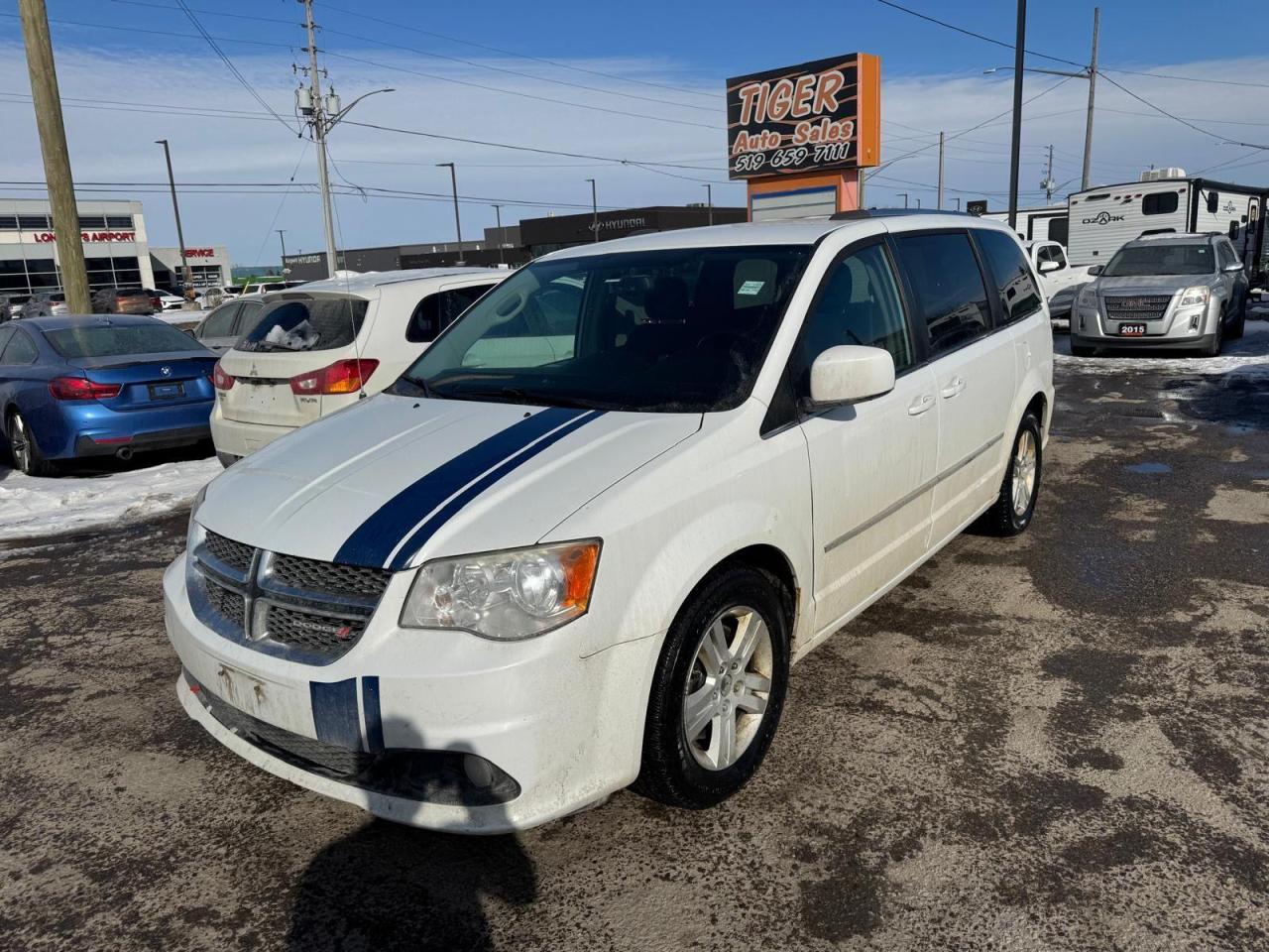 Used 2014 Dodge Grand Caravan Crew, ENGINE PROBLEM, LOADED, CREW, AS IS for sale in London, ON