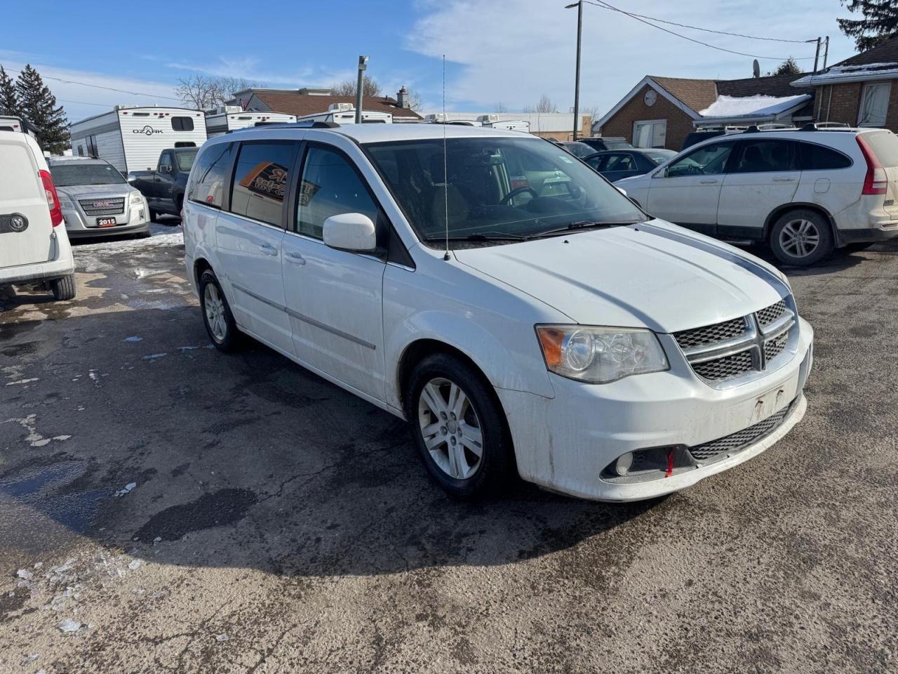 2014 Dodge Grand Caravan Crew, ENGINE PROBLEM, LOADED, CREW, AS IS - Photo #7