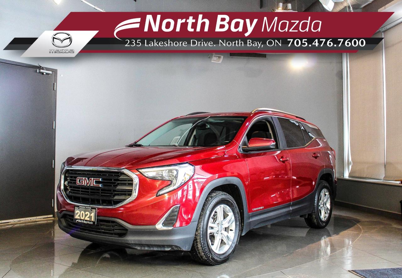 Used 2021 GMC Terrain SLE AWD - HEATED SEATS - APPLE CARPLAY AND ANDROID AUTO for sale in North Bay, ON