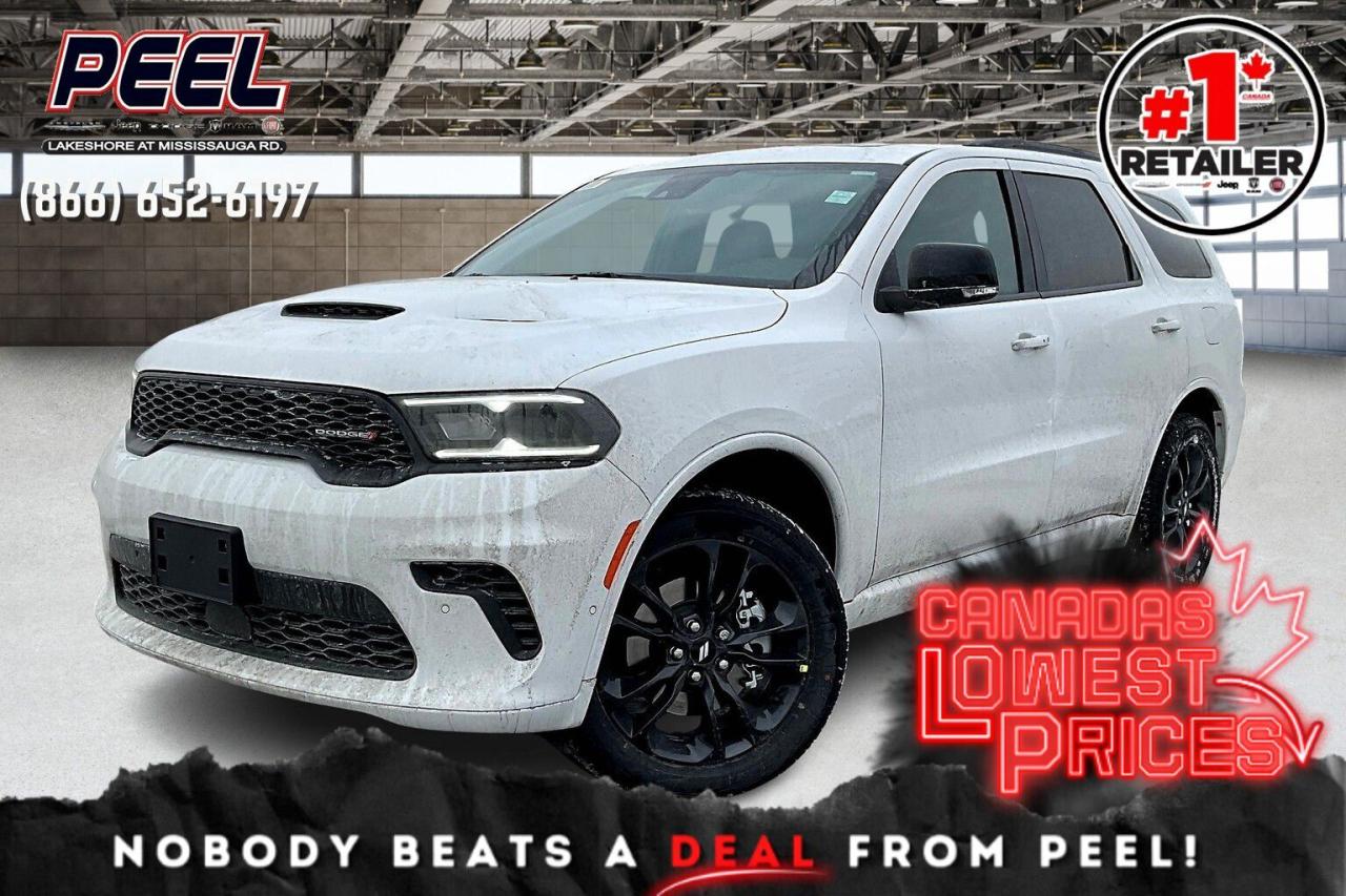 New 2025 Dodge Durango GT PLUS AWD Leather | Sunroof | Blacktop | 7-Seats for sale in Mississauga, ON