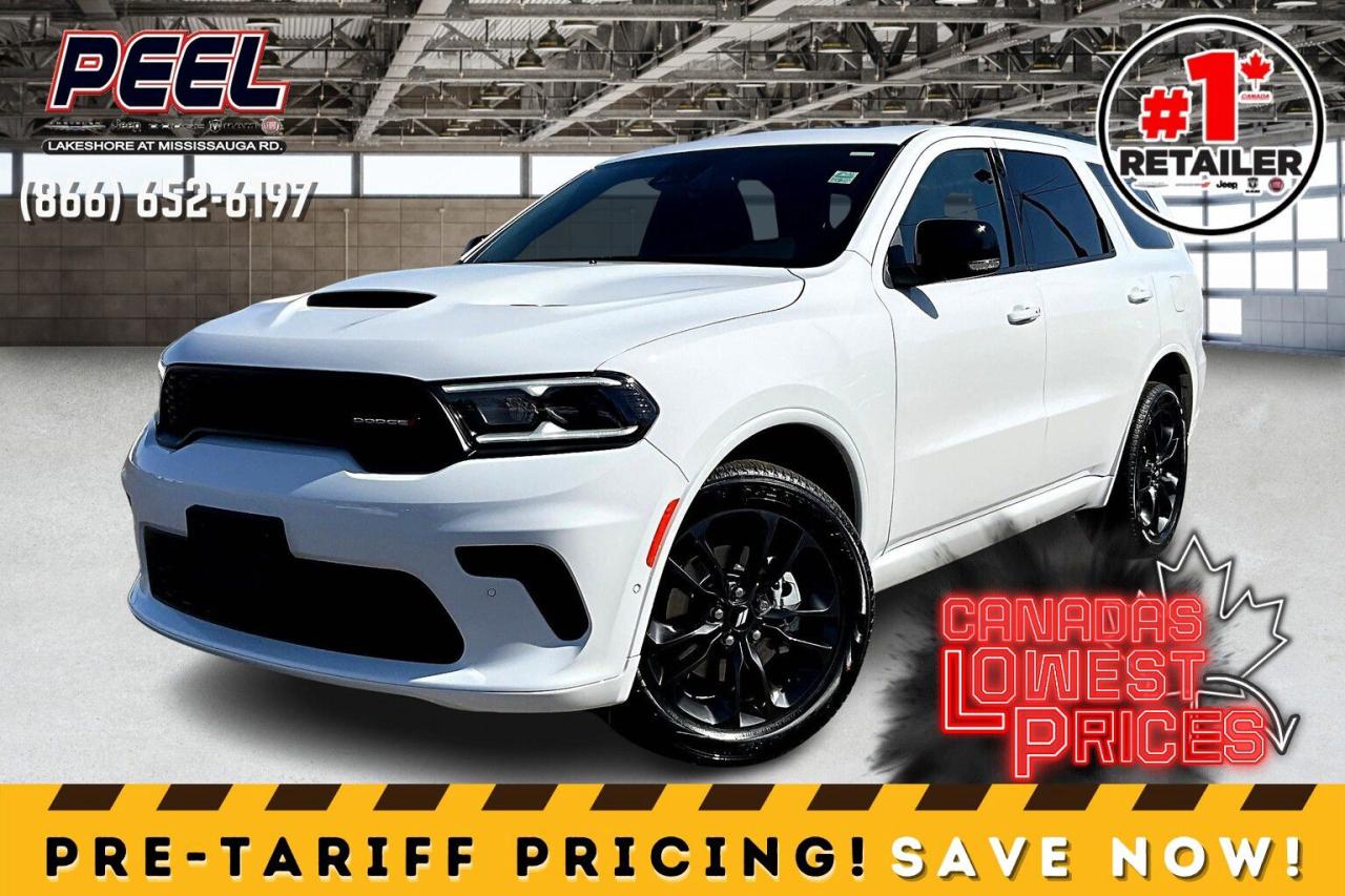 New 2025 Dodge Durango GT PLUS AWD Leather | Sunroof | Blacktop | 7-Seats for sale in Mississauga, ON