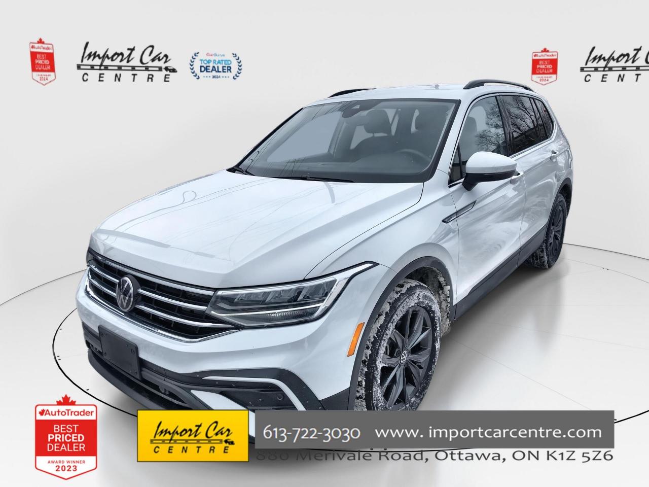 Used 2023 Volkswagen Tiguan Comfortline 7 PASS, LEATHERETTE, ADAPTIVE CRUISE, for sale in Ottawa, ON