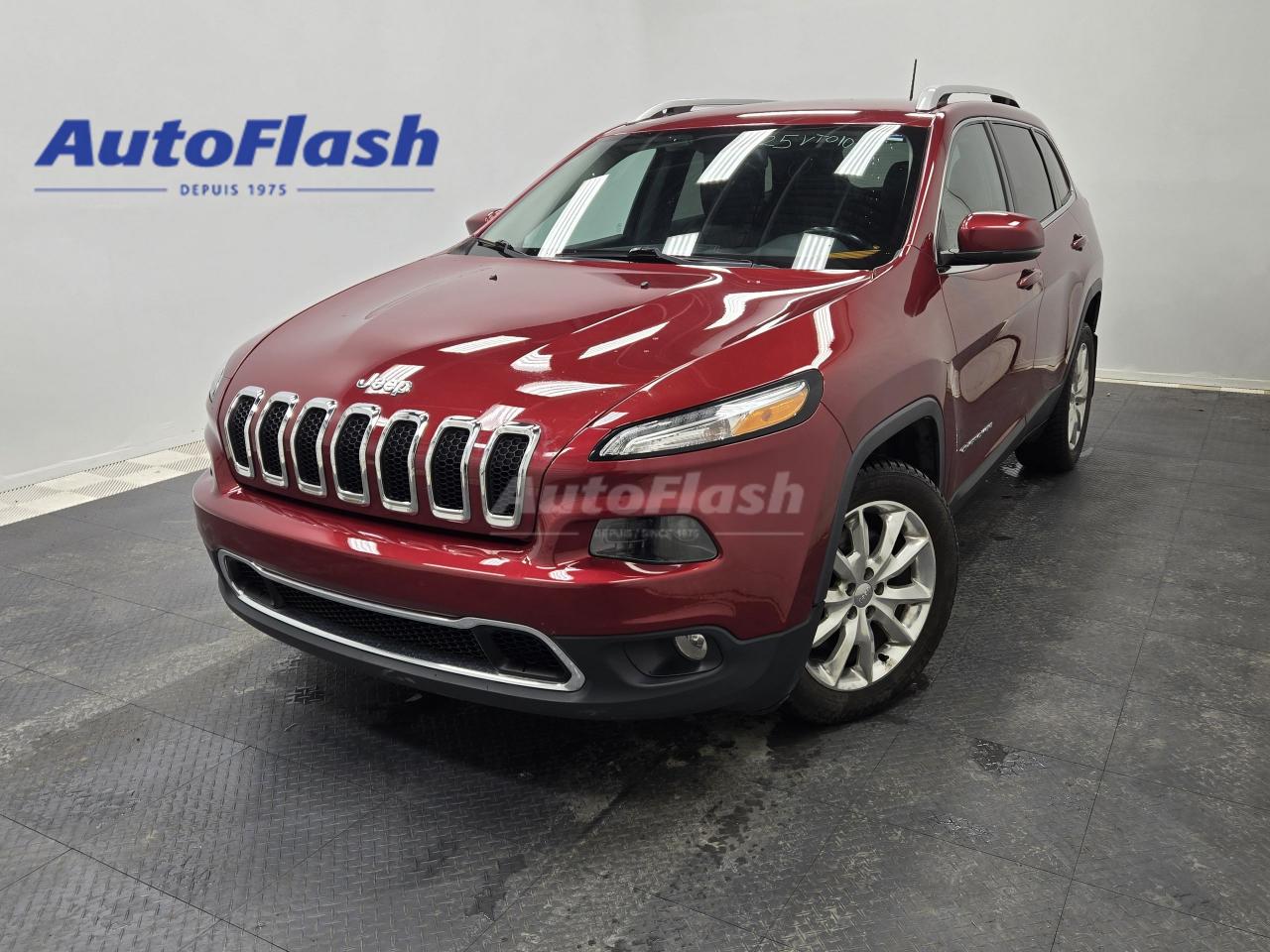 Used 2016 Jeep Cherokee AWD LIMITED, CUIR, TOIT, BLUETOOTH for sale in Saint-Hubert, QC