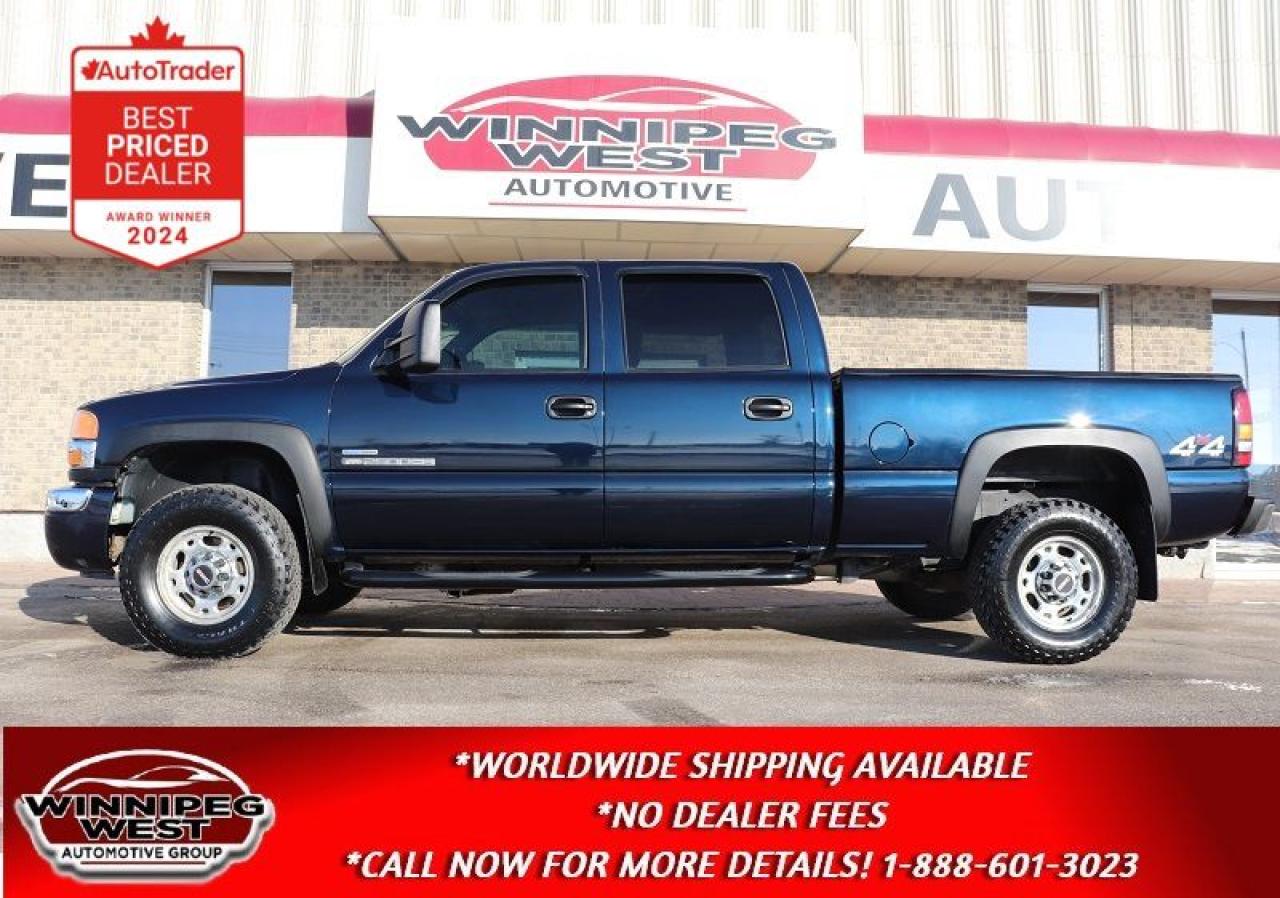 Used 2006 GMC Sierra 2500 HD LEGENDARY LBZ DURAMAX 4X4, ALLISON, CLN/LOW KMS for sale in Headingley, MB