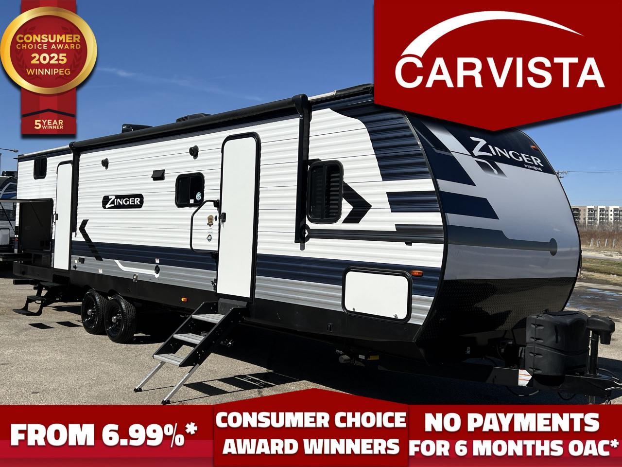 Used 2022 Keystone RV Zinger 328SB Bunk House for sale in Winnipeg, MB