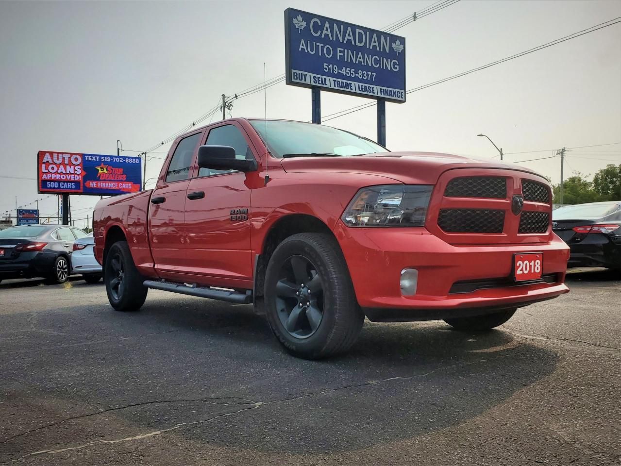 Used 2018 RAM 1500 WE FINANCE TRUCKS  WE FINANCE ALL CREDIT 30 TRUCKS for sale in London, ON