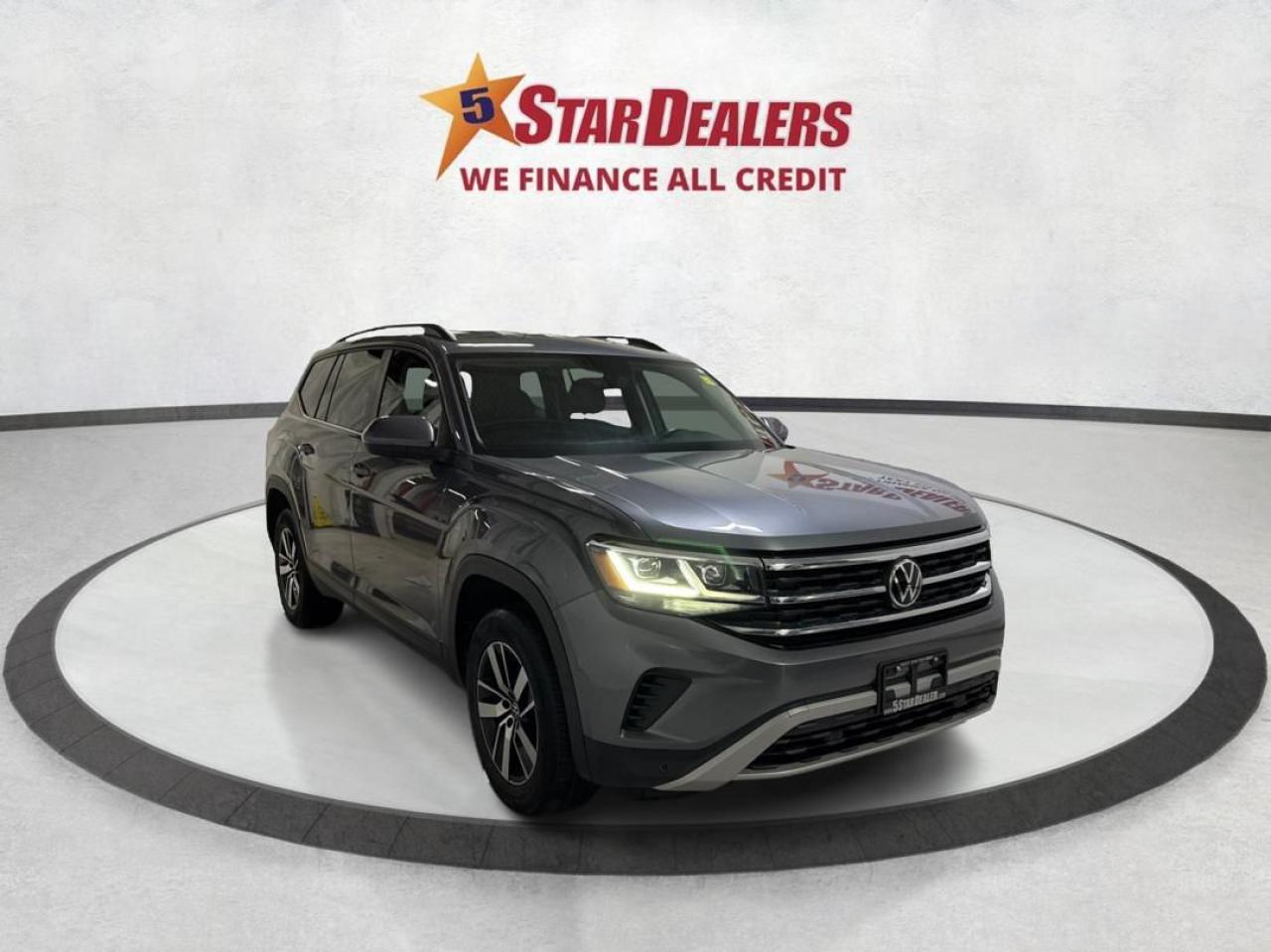 Used 2021 Volkswagen Atlas Comfortline 7 PASS LEATHER WE FINANCE ALL CREDIT! for sale in London, ON