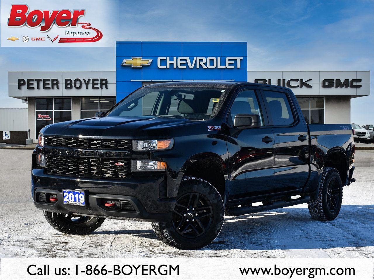 Used 2019 Chevrolet Silverado 1500 Custom Trail Boss- Excellent shape! Low km's for sale in Napanee, ON