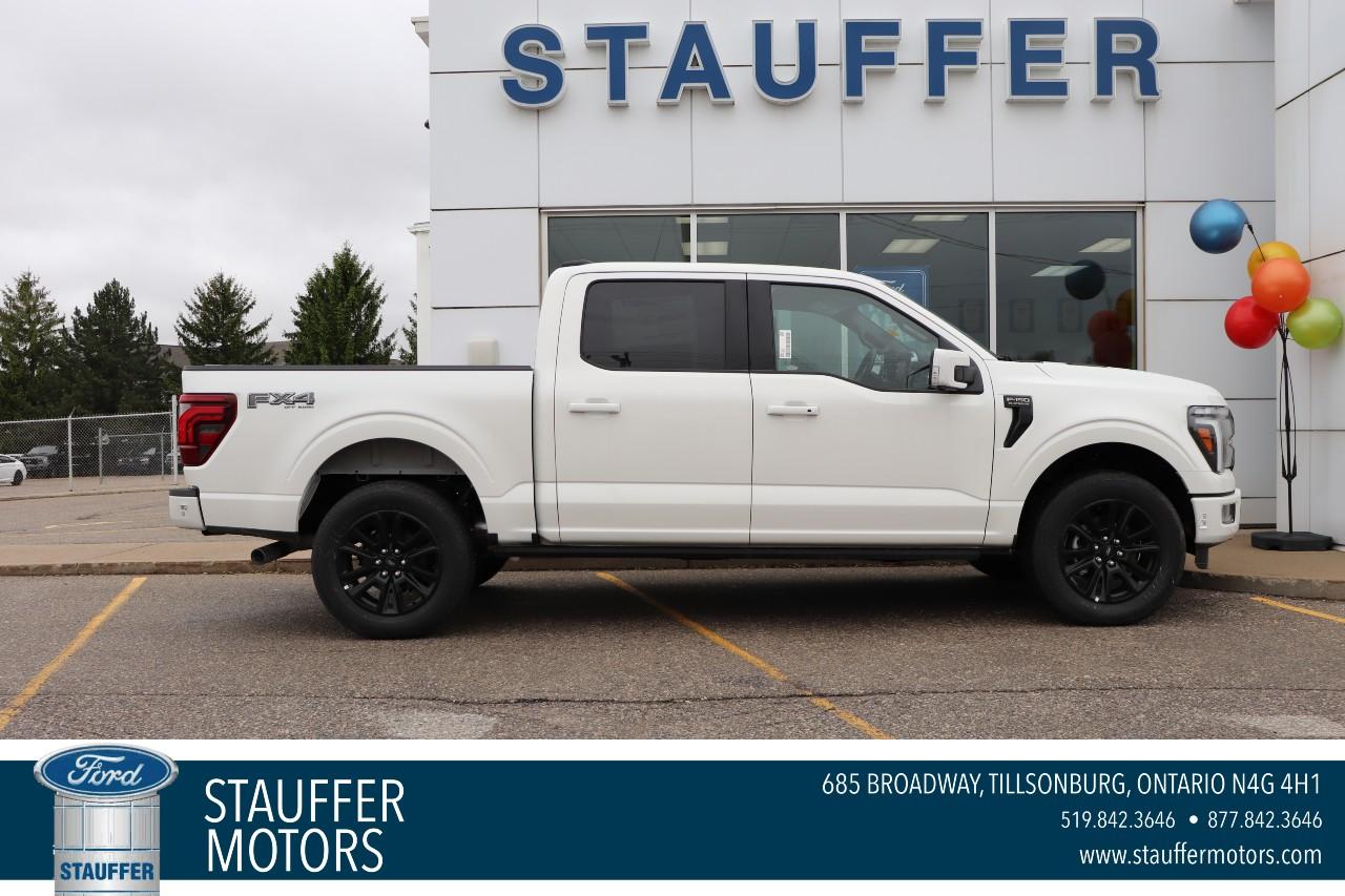 New 2025 Ford F-150 PLATINUM 4WD SUPERCREW 5.5' BOX for sale in Tillsonburg, ON