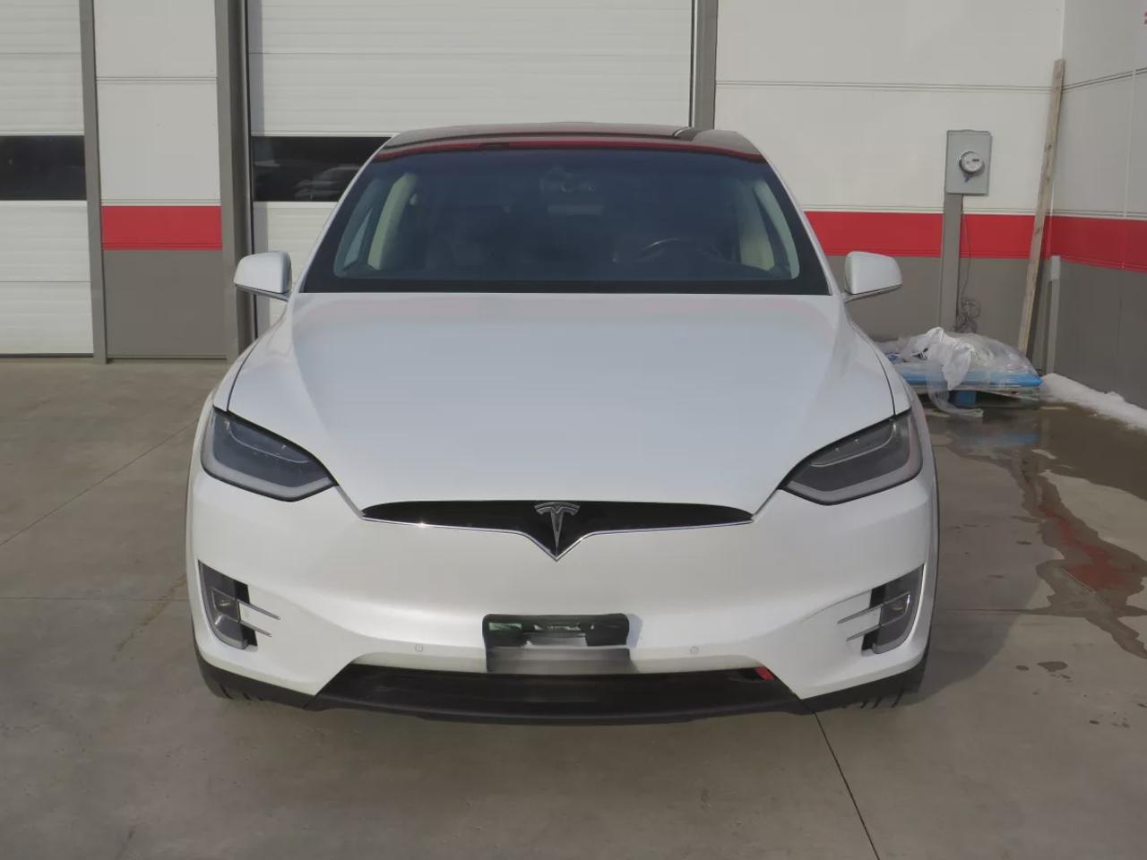 2016 Tesla Model X Model X P90D  | Rare | Signature Edition | AWD | Falcon Wing Rear Doors | Alloy Rims | Fog Lights | Leather | Navigation | Power Seats | Power Doors | 17 Inch Touchscreen Display | Custom Rear Mat | Heated Seats | Heated Steering Wheel | Reverse Camera Photo