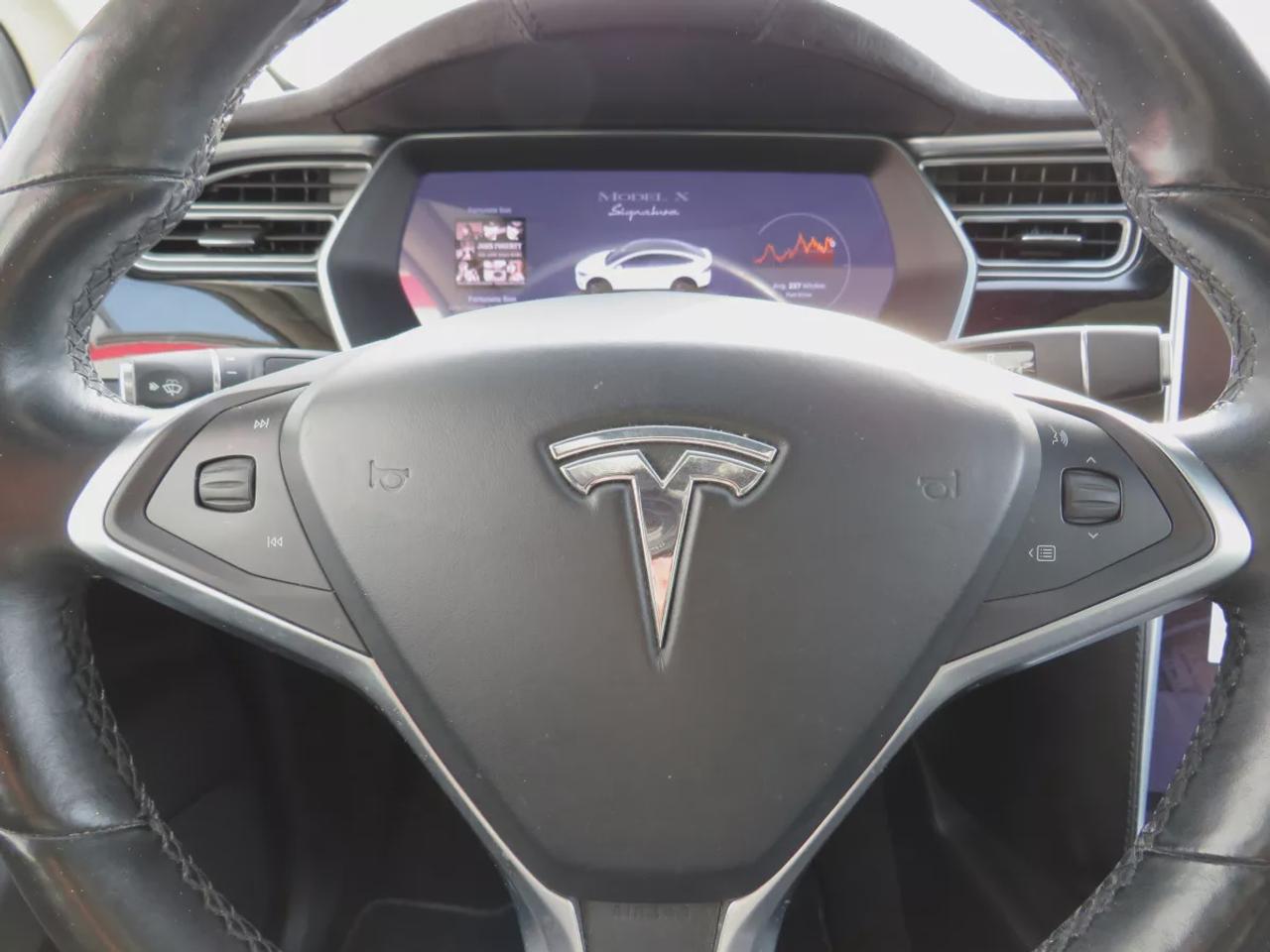 2016 Tesla Model X Model X P90D  | Rare | Signature Edition | AWD | Falcon Wing Rear Doors | Alloy Rims | Fog Lights | Leather | Navigation | Power Seats | Power Doors | 17 Inch Touchscreen Display | Custom Rear Mat | Heated Seats | Heated Steering Wheel | Reverse Camera Photo