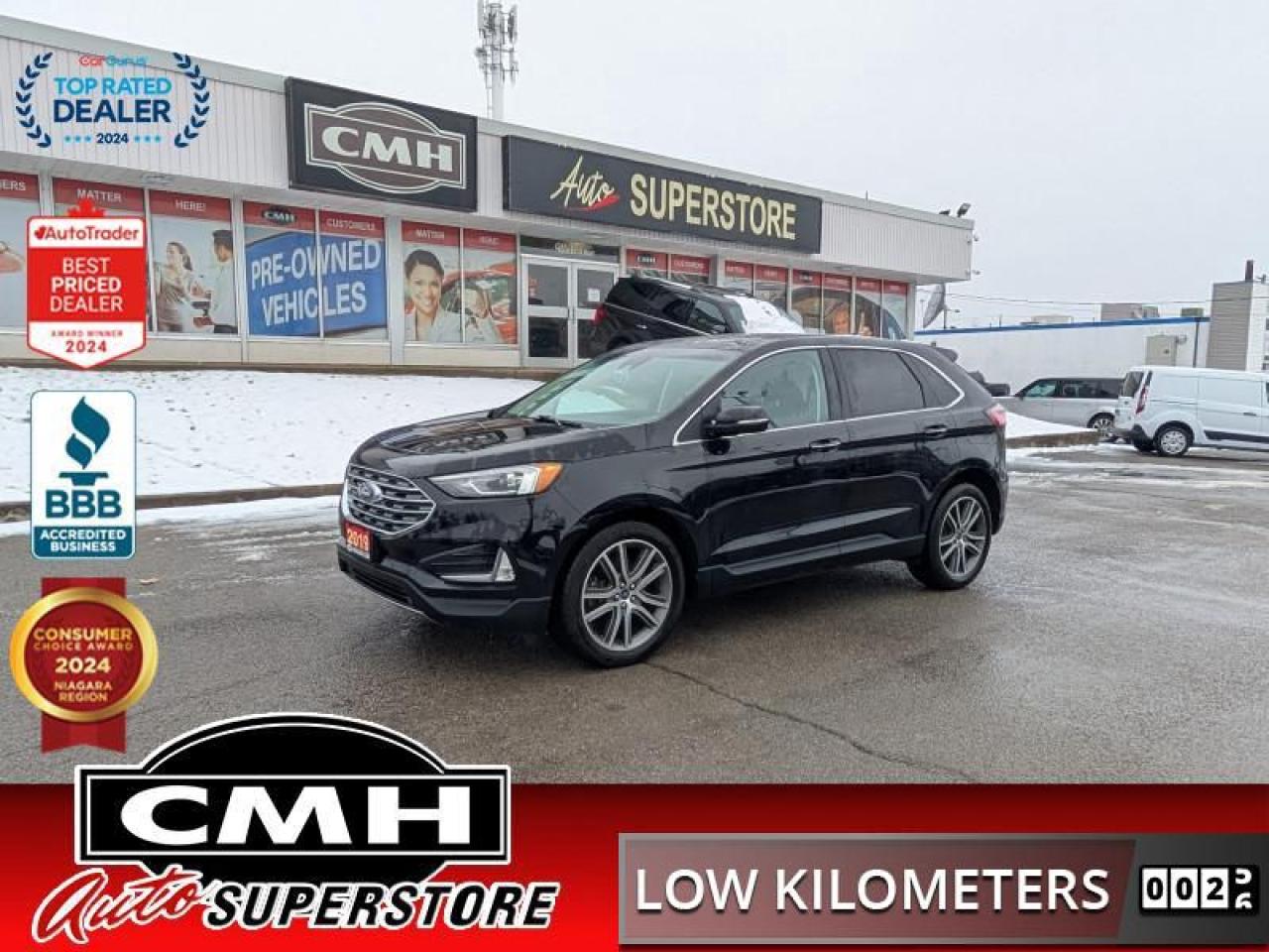 Used 2019 Ford Edge Titanium AWD  **CANADIAN TOURING PKG** for sale in St. Catharines, ON