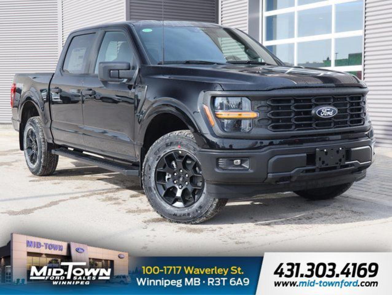 New 2025 Ford F-150 STX | Skid Plate | Advancetrac | FordPass for sale in Winnipeg, MB