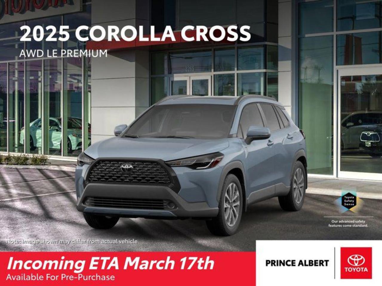 New 2025 Toyota Corolla Cross LE for sale in Prince Albert, SK