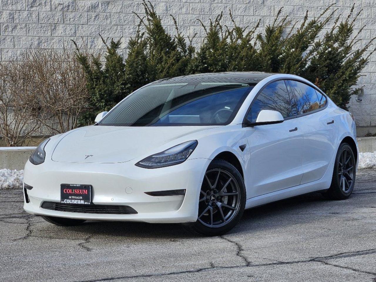 <p>This stunning TESLA MODEL 3 WITH (***$1300***) IN UPGRADED OPTIONS to include the one of a kind WHITE exterior. Complimented with gun metal ALLOY wheels which is a perfect mix of modern style and cutting-edge technology.</p><p>1 Owner off lease from Tesla Canada! CLEAN TITLE! Carfax Verified, comes fully Certified!</p><p>Boasting an impressive range of up to 423 km on a single charge, the Model 3 redefines what electric driving means. It rockets from 0 to 100 km/h in just 5.3 seconds, proving that sustainability and performance can go hand in hand.</p><p>Inside, you will find standard FULL SELF DRIVING 3 COMPUTER & Autopilot capability, giving you a smoother, smarter, and more enjoyable driving experience. The premium connectivity ensures your navigation and entertainment are always seamless, while the minimalist design creates a clean, modern atmosphere that turns every trip into a first-class experience.</p><p>With a spotless history and head-turning looks, this Tesla Model 3 is your chance to embrace the future of driving in style. Contact us today to see it for yourself!</p><p>SPECIAL FINANCE PRICE! $0 DOWN 6.98% FINANCING AVAILABLE o.a.c</p><p>$20,977 plus HST price is available exclusively for finance purchase only. </p><p>Wholesale dealer-to-dealer transactions & **Cash payment** price is $22,977 plus HST</p><p>GAP INSURANCE AND EXTENDED WARRANTIES AVAILABLE!</p><p>**$0 DOWN...PRIME RATE FINANCING APPROVALS**o.a.c.</p><p>TAKE ADVANTAGE OF OUR VOLUME BASED PRICING TO ENSURE YOU ARE GETTING **THE BEST DEAL IN TOWN**! THIS VEHICLE COMES FULLY CERTIFIED WITH A SAFETY CERTIFICATE AT NO EXTRA COST!</p><p>FINANCING & EXTENDED WARRANTIES AVAILABLE ON ALL VEHICLES! WE GUARANTEE ALL VEHICLES & WELCOME FRANCHISE DEALER INSPECTIONS BEFORE PURCHASE, GIVING YOU TOTAL PEACE OF MIND!</p><p>COLISEUM AUTO SALES PROUDLY SERVING THE CUSTOMERS FOR OVER 25 YEARS! NOW WITH 2 LOCATIONS TO SERVE YOU BETTER. COME IN FOR A TEST DRIVE TODAY!<br>FOR ALL FAMILY LUXURY VEHICLES..SUVS..AND SEDANS PLEASE VISIT....</p><p>COLISEUM AUTO SALES ON WESTON<br>301 WESTON ROAD<br>TORONTO, ON M6N 3P1<br>4 1 6 - 7 6 6 - 2 2 7 7</p>