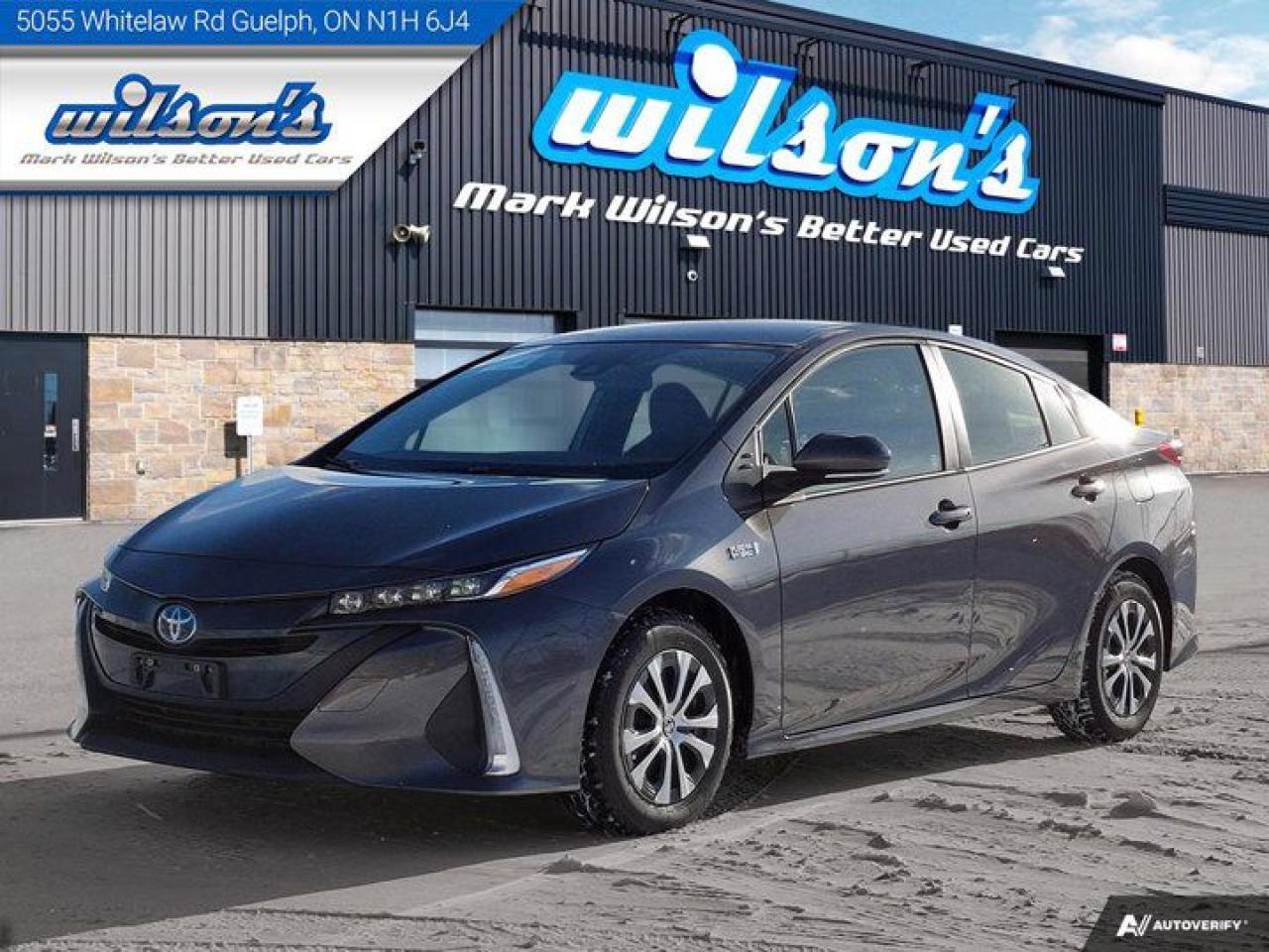 Used 2021 Toyota Prius Prime | PHEV | Heated Seats | Rear Camera | CarPlay + Android | and more! for sale in Guelph, ON