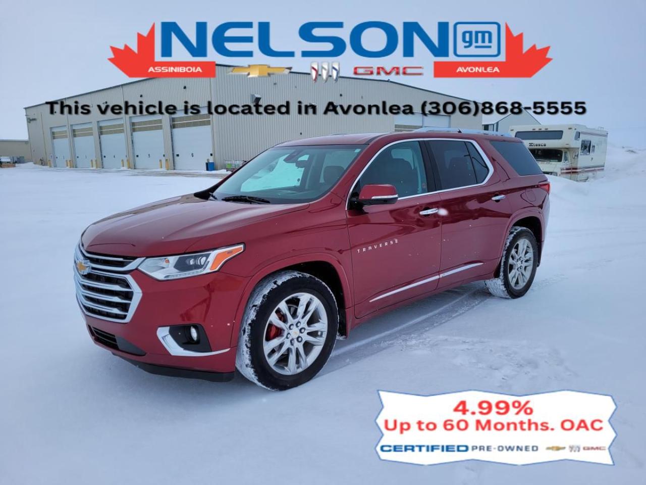 Used 2018 Chevrolet Traverse High Country for sale in Avonlea, SK