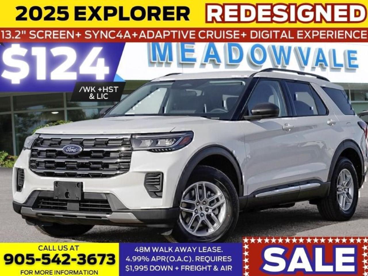 New 2025 Ford Explorer ACTIVE for sale in Mississauga, ON