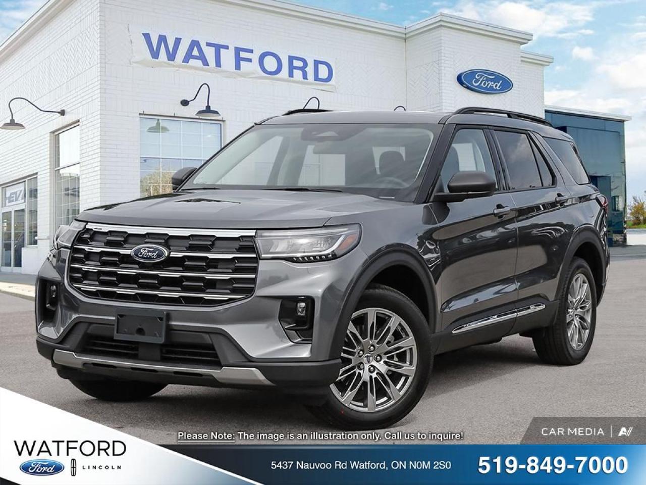 New 2025 Ford Explorer EXPLORER for sale in Watford, ON