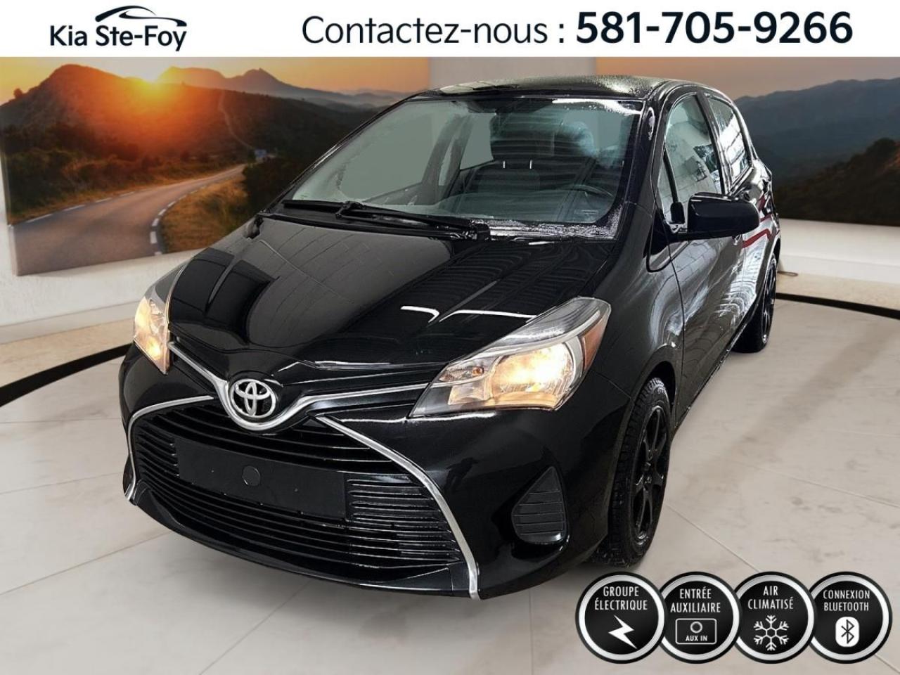 Used 2016 Toyota Yaris Hatchback BAS KILOMETRAGE* AUTOMATIQUE* BLUETOOTH* A/C* for sale in Ste-Foy, QC