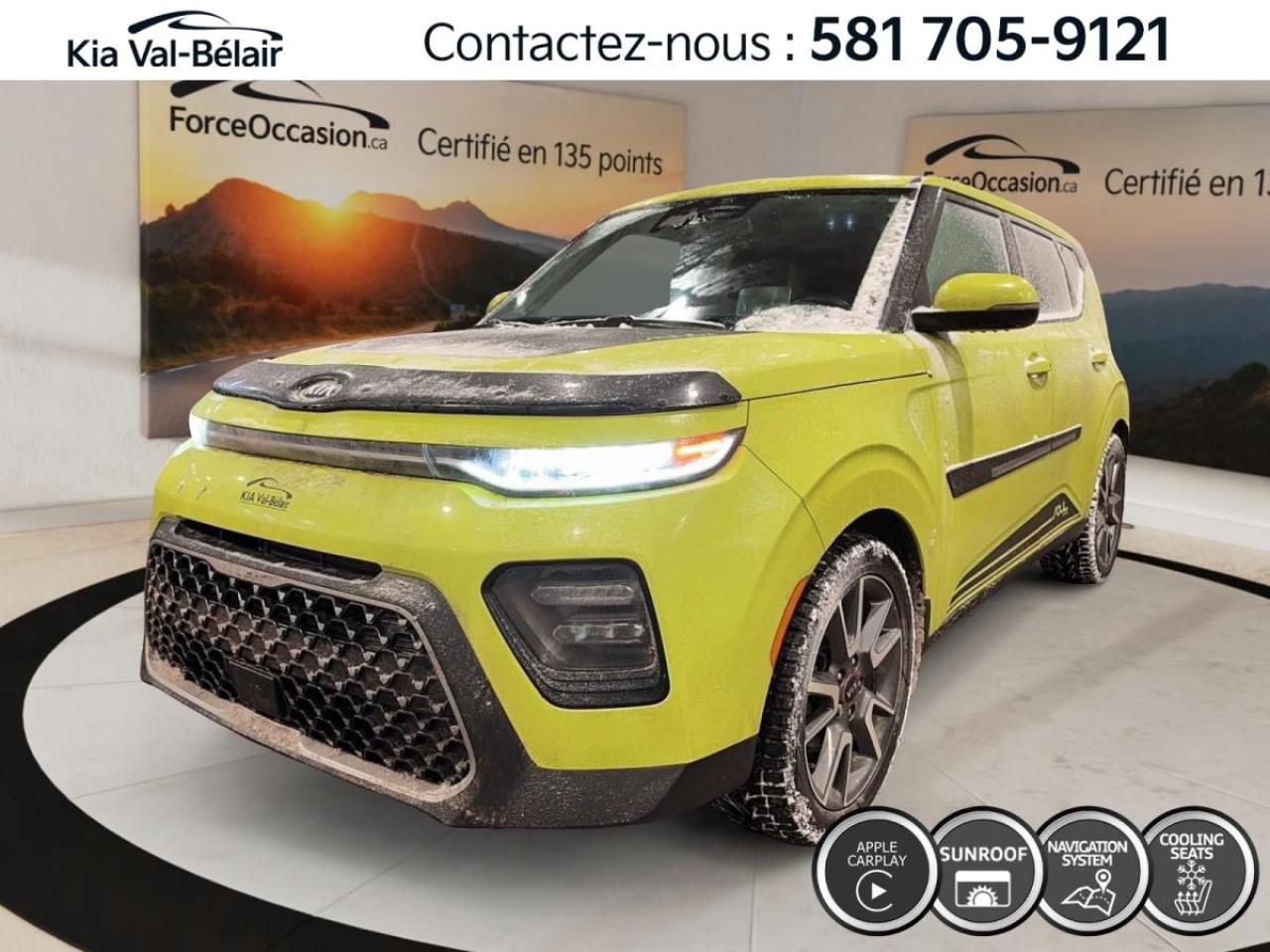 Used 2020 Kia Soul EX PREMIUM* GPS* VOLANT CHAUFFANT* BIZONE* CARPLAY for sale in Québec, QC