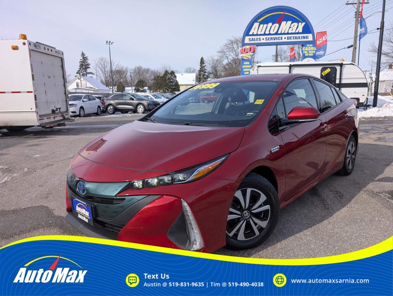 Used 2018 Toyota Prius Prime Upgrade for sale in Sarnia, ON