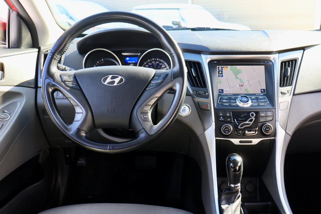 2014 Hyundai Sonata Hybrid Limited | Leather | Pano Roof | Nav Cam | 1 owner Photo76