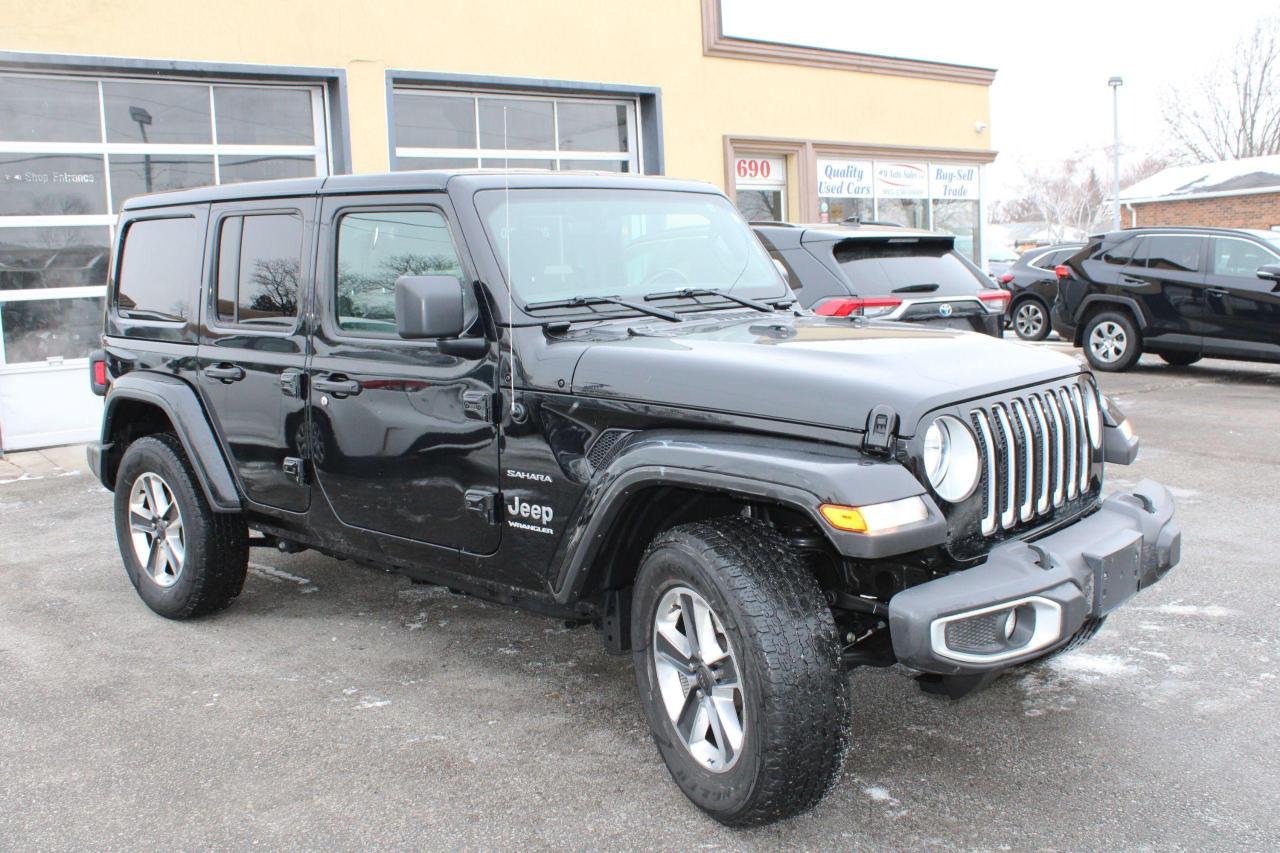 Used 2023 Jeep Wrangler Sahara 4 Door 4x4 for sale in Brampton, ON