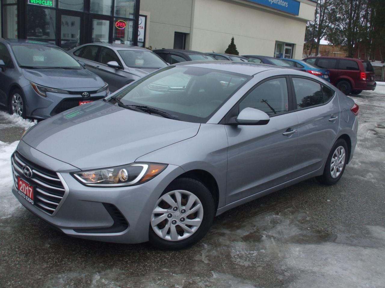 <p>Looking for a reliable and stylish sedan thats easy on the wallet? Look no further than this 2017 Hyundai Elantra, proudly offered by Auto Expo Inc. This certified pre-owned beauty boasts a clean Carfax report, guaranteeing its excellent condition. With a sleek silver exterior and comfortable grey interior, this Elantra offers both style and practicality. Powered by a fuel-efficient 4-cylinder engine and equipped with a smooth automatic transmission, this front-wheel drive sedan is perfect for navigating Canadian roads. This Elantra has only 97,000km on the odometer, making it a great value for a car in its class.</p><p>This well-maintained Hyundai Elantra comes loaded with features that will enhance your driving experience. Enjoy the convenience of Bluetooth connectivity, keeping your hands free while on the road. Stay comfortable year-round with heated seats and mirrors, and enjoy the added safety of multiple airbags and a security system. The Elantras power windows, door locks, and mirrors ensure easy access and control, while the power trunk makes loading and unloading a breeze. The tilt steering wheel allows for a personalized driving position, and the split rear seat provides ample cargo space for your needs.</p><p>This 2017 Hyundai Elantra is ready to hit the road and become your daily driver. Stop by Auto Expo Inc. today to see this car for yourself and experience the quality and value it offers.</p><ol style=border: 0px solid #e5e7eb; box-sizing: border-box; --tw-border-spacing-x: 0; --tw-border-spacing-y: 0; --tw-translate-x: 0; --tw-translate-y: 0; --tw-rotate: 0; --tw-skew-x: 0; --tw-skew-y: 0; --tw-scale-x: 1; --tw-scale-y: 1; --tw-scroll-snap-strictness: proximity; --tw-ring-offset-width: 0px; --tw-ring-offset-color: #fff; --tw-ring-color: rgba(59,130,246,.5); --tw-ring-offset-shadow: 0 0 #0000; --tw-ring-shadow: 0 0 #0000; --tw-shadow: 0 0 #0000; --tw-shadow-colored: 0 0 #0000; list-style: none; margin: 0px; padding: 0px; font-family: Inter, sans-serif;><li style=border: 0px solid #e5e7eb; box-sizing: border-box; --tw-border-spacing-x: 0; --tw-border-spacing-y: 0; --tw-translate-x: 0; --tw-translate-y: 0; --tw-rotate: 0; --tw-skew-x: 0; --tw-skew-y: 0; --tw-scale-x: 1; --tw-scale-y: 1; --tw-scroll-snap-strictness: proximity; --tw-ring-offset-width: 0px; --tw-ring-offset-color: #fff; --tw-ring-color: rgba(59,130,246,.5); --tw-ring-offset-shadow: 0 0 #0000; --tw-ring-shadow: 0 0 #0000; --tw-shadow: 0 0 #0000; --tw-shadow-colored: 0 0 #0000;><em style=border: 0px solid #e5e7eb; box-sizing: border-box; --tw-border-spacing-x: 0; --tw-border-spacing-y: 0; --tw-translate-x: 0; --tw-translate-y: 0; --tw-rotate: 0; --tw-skew-x: 0; --tw-skew-y: 0; --tw-scale-x: 1; --tw-scale-y: 1; --tw-scroll-snap-strictness: proximity; --tw-ring-offset-width: 0px; --tw-ring-offset-color: #fff; --tw-ring-color: rgba(59,130,246,.5); --tw-ring-offset-shadow: 0 0 #0000; --tw-ring-shadow: 0 0 #0000; --tw-shadow: 0 0 #0000; --tw-shadow-colored: 0 0 #0000; font-size: 18pt;><span style=border: 0px solid #e5e7eb; box-sizing: border-box; --tw-border-spacing-x: 0; --tw-border-spacing-y: 0; --tw-translate-x: 0; --tw-translate-y: 0; --tw-rotate: 0; --tw-skew-x: 0; --tw-skew-y: 0; --tw-scale-x: 1; --tw-scale-y: 1; --tw-scroll-snap-strictness: proximity; --tw-ring-offset-width: 0px; --tw-ring-offset-color: #fff; --tw-ring-color: rgba(59,130,246,.5); --tw-ring-offset-shadow: 0 0 #0000; --tw-ring-shadow: 0 0 #0000; --tw-shadow: 0 0 #0000; --tw-shadow-colored: 0 0 #0000; font-weight: bolder;>We finance,,,</span></em></li></ol><p style=border: 0px solid #e5e7eb; box-sizing: border-box; --tw-border-spacing-x: 0; --tw-border-spacing-y: 0; --tw-translate-x: 0; --tw-translate-y: 0; --tw-rotate: 0; --tw-skew-x: 0; --tw-skew-y: 0; --tw-scale-x: 1; --tw-scale-y: 1; --tw-scroll-snap-strictness: proximity; --tw-ring-offset-width: 0px; --tw-ring-offset-color: #fff; --tw-ring-color: rgba(59,130,246,.5); --tw-ring-offset-shadow: 0 0 #0000; --tw-ring-shadow: 0 0 #0000; --tw-shadow: 0 0 #0000; --tw-shadow-colored: 0 0 #0000; margin: 0px; font-family: Inter, sans-serif;><a style=border: 0px solid #e5e7eb; box-sizing: border-box; --tw-border-spacing-x: 0; --tw-border-spacing-y: 0; --tw-translate-x: 0; --tw-translate-y: 0; --tw-rotate: 0; --tw-skew-x: 0; --tw-skew-y: 0; --tw-scale-x: 1; --tw-scale-y: 1; --tw-scroll-snap-strictness: proximity; --tw-ring-offset-width: 0px; --tw-ring-offset-color: #fff; --tw-ring-color: rgba(59,130,246,.5); --tw-ring-offset-shadow: 0 0 #0000; --tw-ring-shadow: 0 0 #0000; --tw-shadow: 0 0 #0000; --tw-shadow-colored: 0 0 #0000; text-decoration: inherit; href=https://vhr.carfax.ca/?id=UtCpj4VLd4jLufa8QUJSSLC6AKr6GFb/&_jstate=PxI2DHNk_lIvHhXVe3VIQT8SNgxzZP5SLx4V1Xt1SEH5cvzCF-VBt_xVS-ui8_TFlnsEURpiwNGaVVxzWFaGADcNcJQZU8At7nIjHz-5jAlg3DperideEvzTQStTs9eRx_SMjktlF2JTsu2Eyo8NxM0BPt5THpIq5SaWrwYVBmLZq5NYvkiwA1de4QDxVTffSdhfCeCX-jJZxPZEN8YHrRWXUfV-28IA7WtbWuQSQc-oKHNjlF7pIWo-rJdf_j2V859AHPaUBvKgVf8DbgLHBf3lGTiTCltWbyR9-qzi-YGZu-40auMEehJJNmrRczs_pe0H3oVsVvJQI7Q-yZm0w8UjyVa2ZpNxvjO1A0_wSBndadM9g3svK1EwygD4H9DbfPQUchKkgFKB7sZGyNCf-DNG1G2Zk4a-GT5zu0s0vIBN8cTWCLXWjEMk8Ua2m486 target=_blank rel=noopener><span style=border: 0px solid #e5e7eb; box-sizing: border-box; --tw-border-spacing-x: 0; --tw-border-spacing-y: 0; --tw-translate-x: 0; --tw-translate-y: 0; --tw-rotate: 0; --tw-skew-x: 0; --tw-skew-y: 0; --tw-scale-x: 1; --tw-scale-y: 1; --tw-scroll-snap-strictness: proximity; --tw-ring-offset-width: 0px; --tw-ring-offset-color: #fff; --tw-ring-color: rgba(59,130,246,.5); --tw-ring-offset-shadow: 0 0 #0000; --tw-ring-shadow: 0 0 #0000; --tw-shadow: 0 0 #0000; --tw-shadow-colored: 0 0 #0000; font-weight: bolder; font-size: 18px; color: #333333;>OMVIC Licensed, UCDA & Carfax Member,,,</span></a></p><p style=border: 0px solid #e5e7eb; box-sizing: border-box; --tw-border-spacing-x: 0; --tw-border-spacing-y: 0; --tw-translate-x: 0; --tw-translate-y: 0; --tw-rotate: 0; --tw-skew-x: 0; --tw-skew-y: 0; --tw-scale-x: 1; --tw-scale-y: 1; --tw-scroll-snap-strictness: proximity; --tw-ring-offset-width: 0px; --tw-ring-offset-color: #fff; --tw-ring-color: rgba(59,130,246,.5); --tw-ring-offset-shadow: 0 0 #0000; --tw-ring-shadow: 0 0 #0000; --tw-shadow: 0 0 #0000; --tw-shadow-colored: 0 0 #0000; margin: 0px; font-family: Inter, sans-serif;><span style=border: 0px solid #e5e7eb; box-sizing: border-box; --tw-border-spacing-x: 0; --tw-border-spacing-y: 0; --tw-translate-x: 0; --tw-translate-y: 0; --tw-rotate: 0; --tw-skew-x: 0; --tw-skew-y: 0; --tw-scale-x: 1; --tw-scale-y: 1; --tw-scroll-snap-strictness: proximity; --tw-ring-offset-width: 0px; --tw-ring-offset-color: #fff; --tw-ring-color: rgba(59,130,246,.5); --tw-ring-offset-shadow: 0 0 #0000; --tw-ring-shadow: 0 0 #0000; --tw-shadow: 0 0 #0000; --tw-shadow-colored: 0 0 #0000; text-decoration-line: underline; font-size: 18pt;><em style=border: 0px solid #e5e7eb; box-sizing: border-box; --tw-border-spacing-x: 0; --tw-border-spacing-y: 0; --tw-translate-x: 0; --tw-translate-y: 0; --tw-rotate: 0; --tw-skew-x: 0; --tw-skew-y: 0; --tw-scale-x: 1; --tw-scale-y: 1; --tw-scroll-snap-strictness: proximity; --tw-ring-offset-width: 0px; --tw-ring-offset-color: #fff; --tw-ring-color: rgba(59,130,246,.5); --tw-ring-offset-shadow: 0 0 #0000; --tw-ring-shadow: 0 0 #0000; --tw-shadow: 0 0 #0000; --tw-shadow-colored: 0 0 #0000;><span style=border: 0px solid #e5e7eb; box-sizing: border-box; --tw-border-spacing-x: 0; --tw-border-spacing-y: 0; --tw-translate-x: 0; --tw-translate-y: 0; --tw-rotate: 0; --tw-skew-x: 0; --tw-skew-y: 0; --tw-scale-x: 1; --tw-scale-y: 1; --tw-scroll-snap-strictness: proximity; --tw-ring-offset-width: 0px; --tw-ring-offset-color: #fff; --tw-ring-color: rgba(59,130,246,.5); --tw-ring-offset-shadow: 0 0 #0000; --tw-ring-shadow: 0 0 #0000; --tw-shadow: 0 0 #0000; --tw-shadow-colored: 0 0 #0000; font-weight: bolder;>we specialize in Domestic and import vehicles! Our wide selection offers something for every need and budget!</span></em></span></p><p style=border: 0px solid #e5e7eb; box-sizing: border-box; --tw-border-spacing-x: 0; --tw-border-spacing-y: 0; --tw-translate-x: 0; --tw-translate-y: 0; --tw-rotate: 0; --tw-skew-x: 0; --tw-skew-y: 0; --tw-scale-x: 1; --tw-scale-y: 1; --tw-scroll-snap-strictness: proximity; --tw-ring-offset-width: 0px; --tw-ring-offset-color: #fff; --tw-ring-color: rgba(59,130,246,.5); --tw-ring-offset-shadow: 0 0 #0000; --tw-ring-shadow: 0 0 #0000; --tw-shadow: 0 0 #0000; --tw-shadow-colored: 0 0 #0000; margin: 0px; font-family: Inter, sans-serif;><span style=border: 0px solid #e5e7eb; box-sizing: border-box; --tw-border-spacing-x: 0; --tw-border-spacing-y: 0; --tw-translate-x: 0; --tw-translate-y: 0; --tw-rotate: 0; --tw-skew-x: 0; --tw-skew-y: 0; --tw-scale-x: 1; --tw-scale-y: 1; --tw-scroll-snap-strictness: proximity; --tw-ring-offset-width: 0px; --tw-ring-offset-color: #fff; --tw-ring-color: rgba(59,130,246,.5); --tw-ring-offset-shadow: 0 0 #0000; --tw-ring-shadow: 0 0 #0000; --tw-shadow: 0 0 #0000; --tw-shadow-colored: 0 0 #0000; text-decoration-line: underline; font-size: 18pt;><em style=border: 0px solid #e5e7eb; box-sizing: border-box; --tw-border-spacing-x: 0; --tw-border-spacing-y: 0; --tw-translate-x: 0; --tw-translate-y: 0; --tw-rotate: 0; --tw-skew-x: 0; --tw-skew-y: 0; --tw-scale-x: 1; --tw-scale-y: 1; --tw-scroll-snap-strictness: proximity; --tw-ring-offset-width: 0px; --tw-ring-offset-color: #fff; --tw-ring-color: rgba(59,130,246,.5); --tw-ring-offset-shadow: 0 0 #0000; --tw-ring-shadow: 0 0 #0000; --tw-shadow: 0 0 #0000; --tw-shadow-colored: 0 0 #0000;><span style=border: 0px solid #e5e7eb; box-sizing: border-box; --tw-border-spacing-x: 0; --tw-border-spacing-y: 0; --tw-translate-x: 0; --tw-translate-y: 0; --tw-rotate: 0; --tw-skew-x: 0; --tw-skew-y: 0; --tw-scale-x: 1; --tw-scale-y: 1; --tw-scroll-snap-strictness: proximity; --tw-ring-offset-width: 0px; --tw-ring-offset-color: #fff; --tw-ring-color: rgba(59,130,246,.5); --tw-ring-offset-shadow: 0 0 #0000; --tw-ring-shadow: 0 0 #0000; --tw-shadow: 0 0 #0000; --tw-shadow-colored: 0 0 #0000; font-weight: bolder;>Visit us @ 450 Belmont Ave West Kitchener!</span></em></span></p>